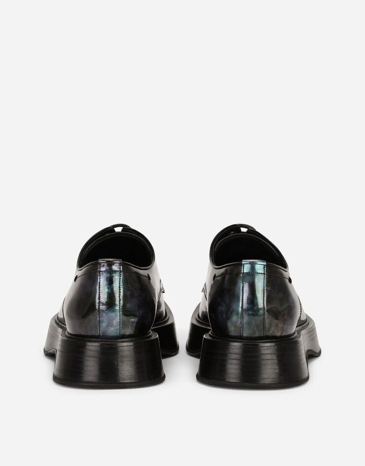 Dolce & Gabbana Michelangelo Patent Leather Derby Shoes