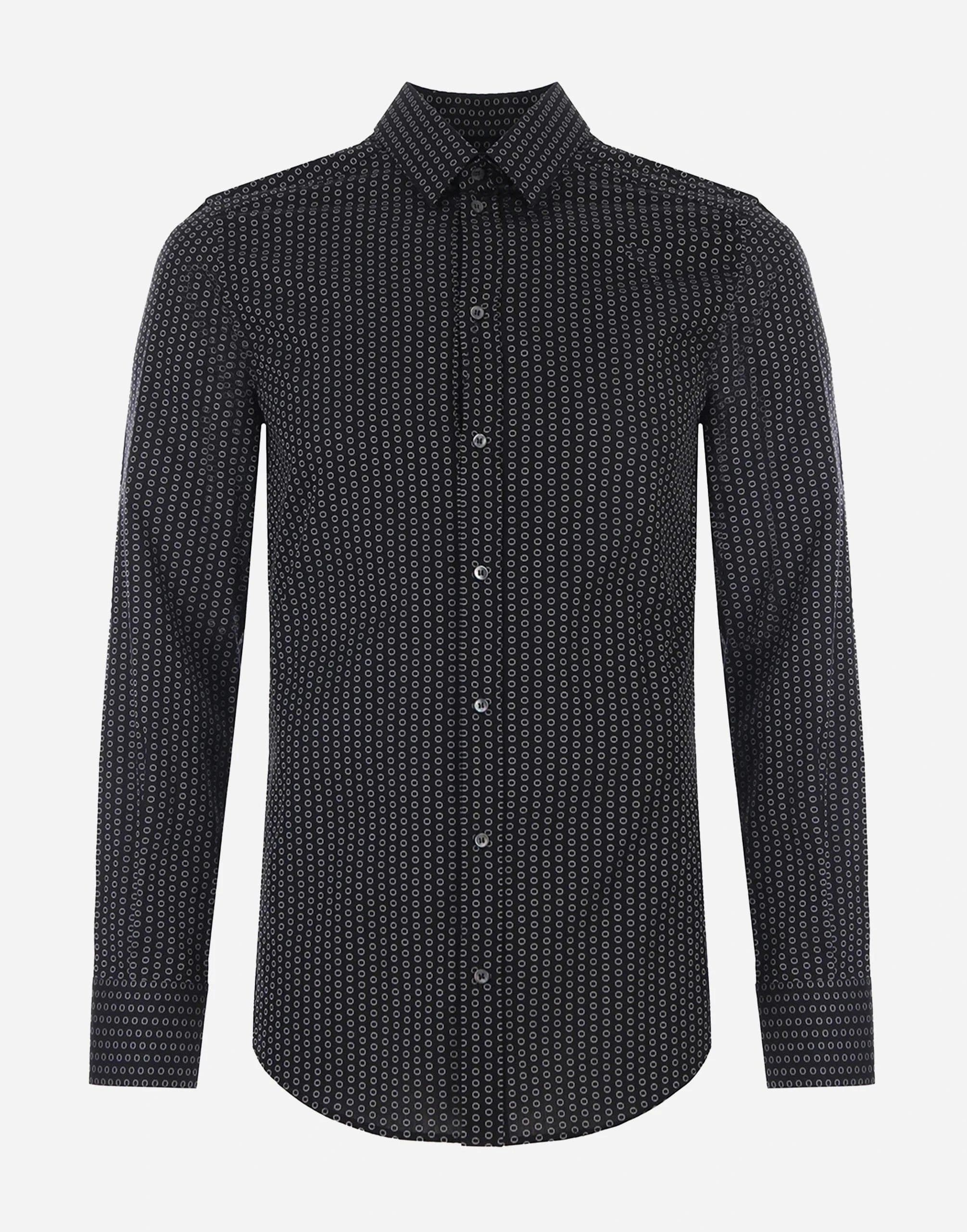 Dolce & Gabbana Micro-Dot Print Shirt