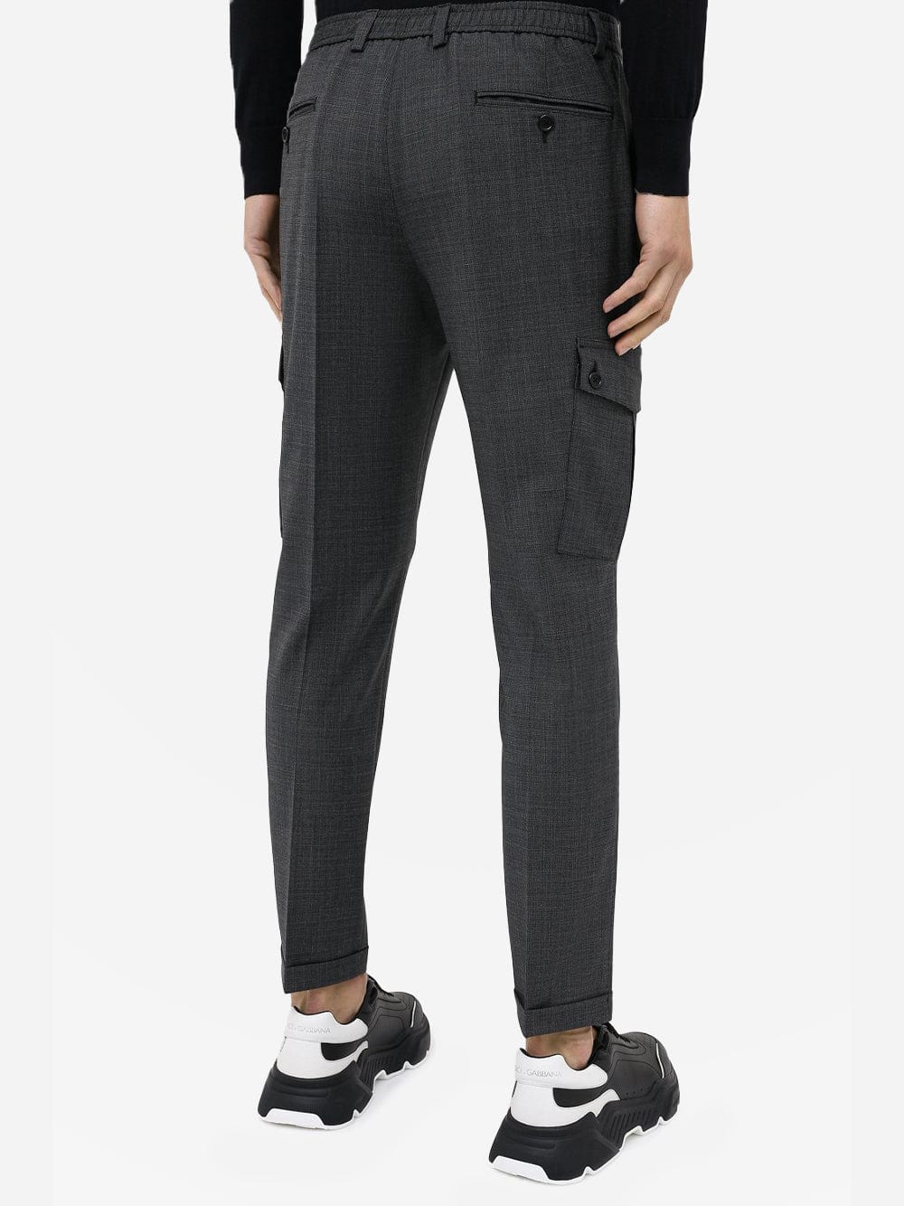 Dolce & Gabbana Micro-Patterned Cargo Pants