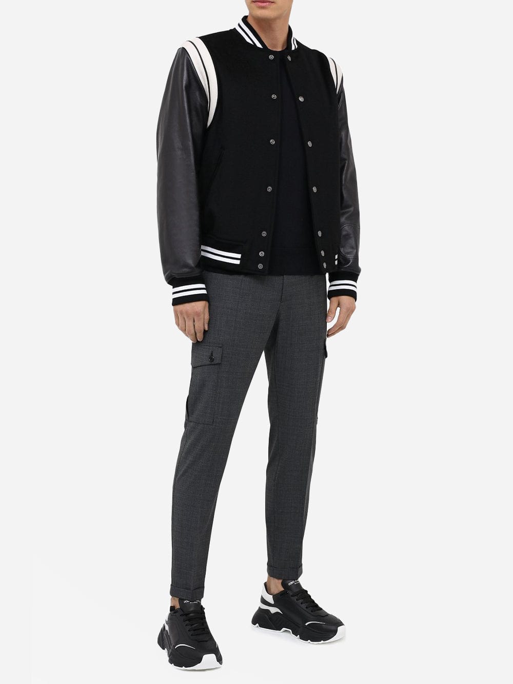 Dolce & Gabbana Micro-Patterned Cargo Pants