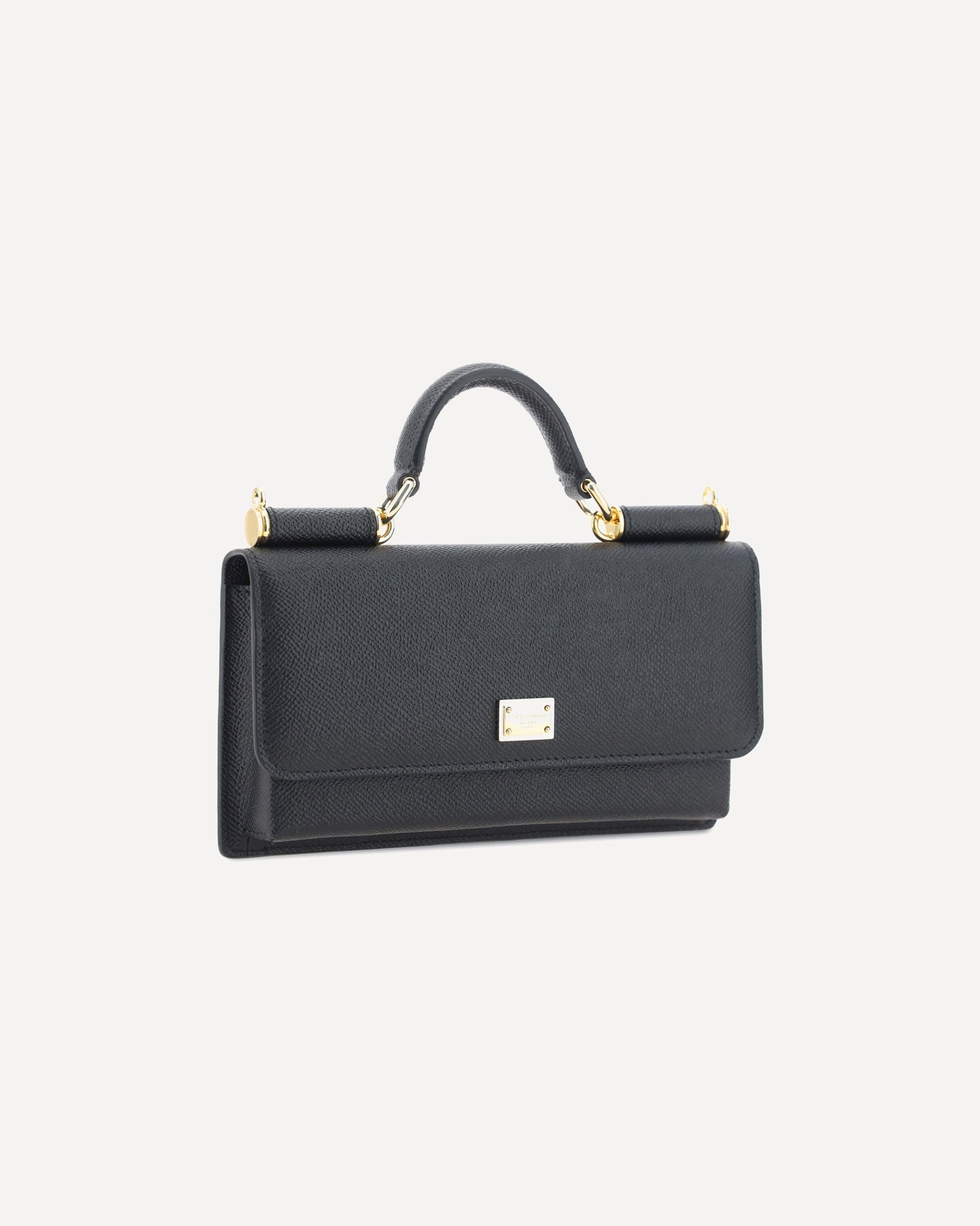 Micro Sicily Leather Shoulder Bag - alternate view