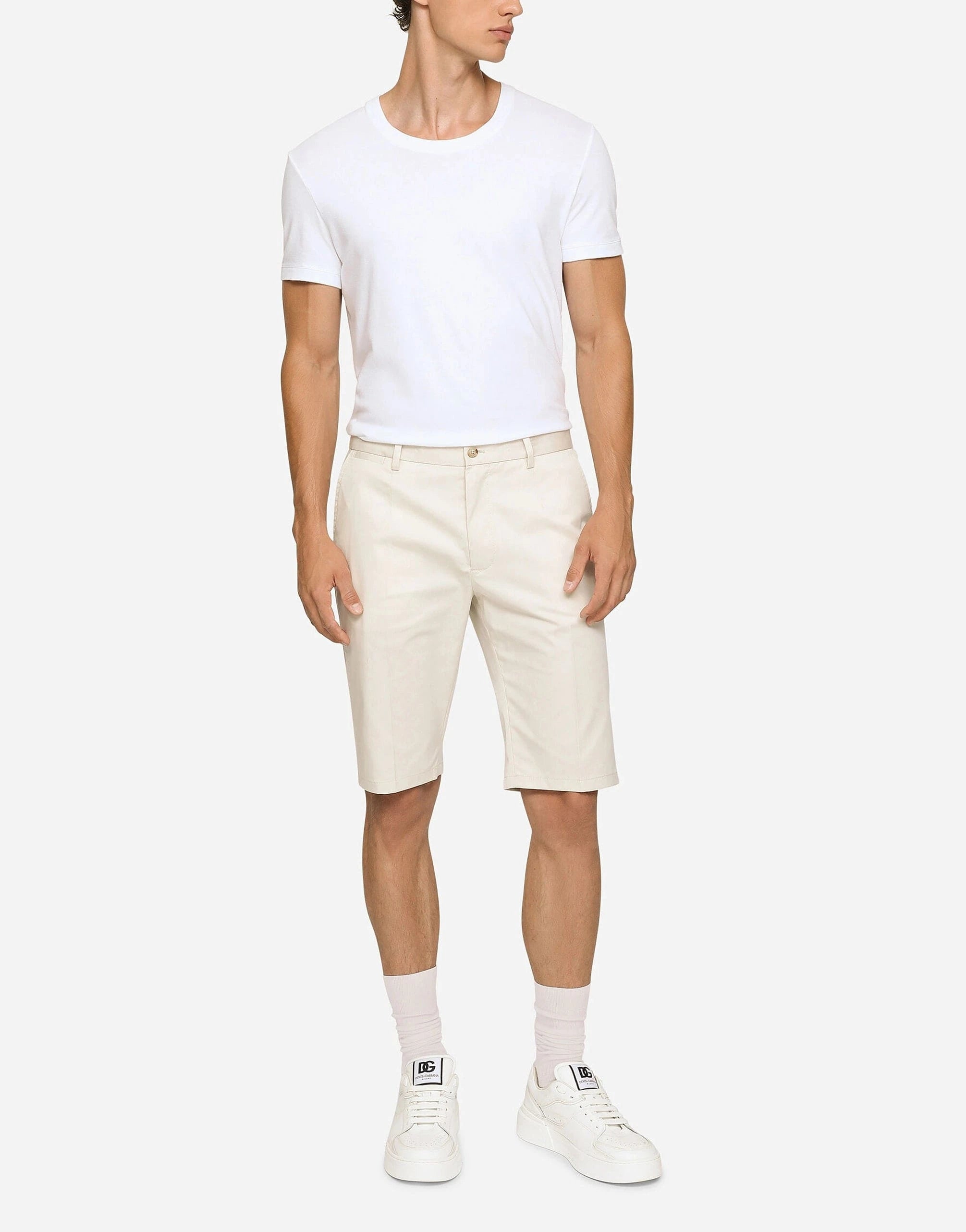 Dolce & Gabbana Mid-Rise Bermuda Shorts