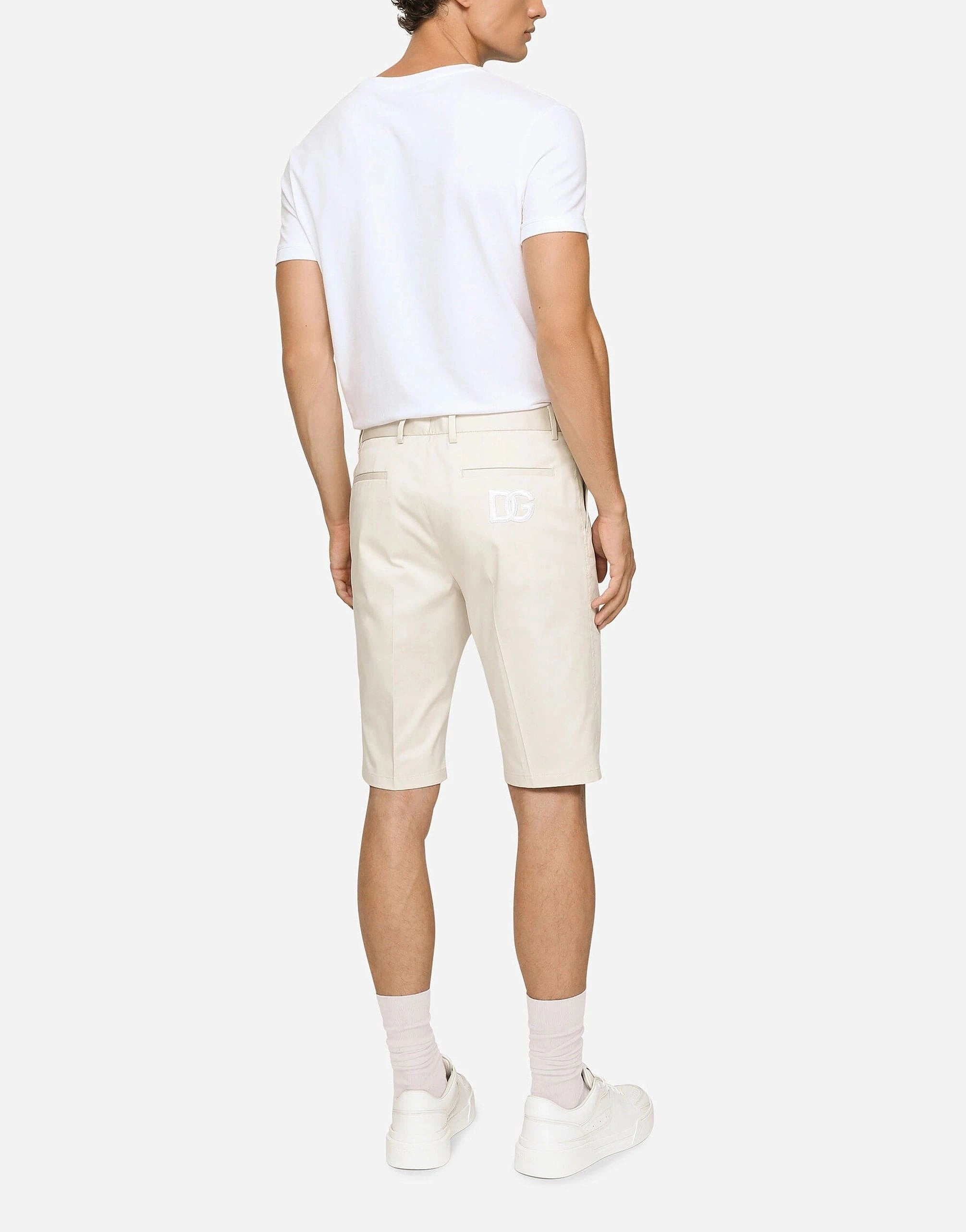 Dolce & Gabbana Mid-Rise Bermuda Shorts