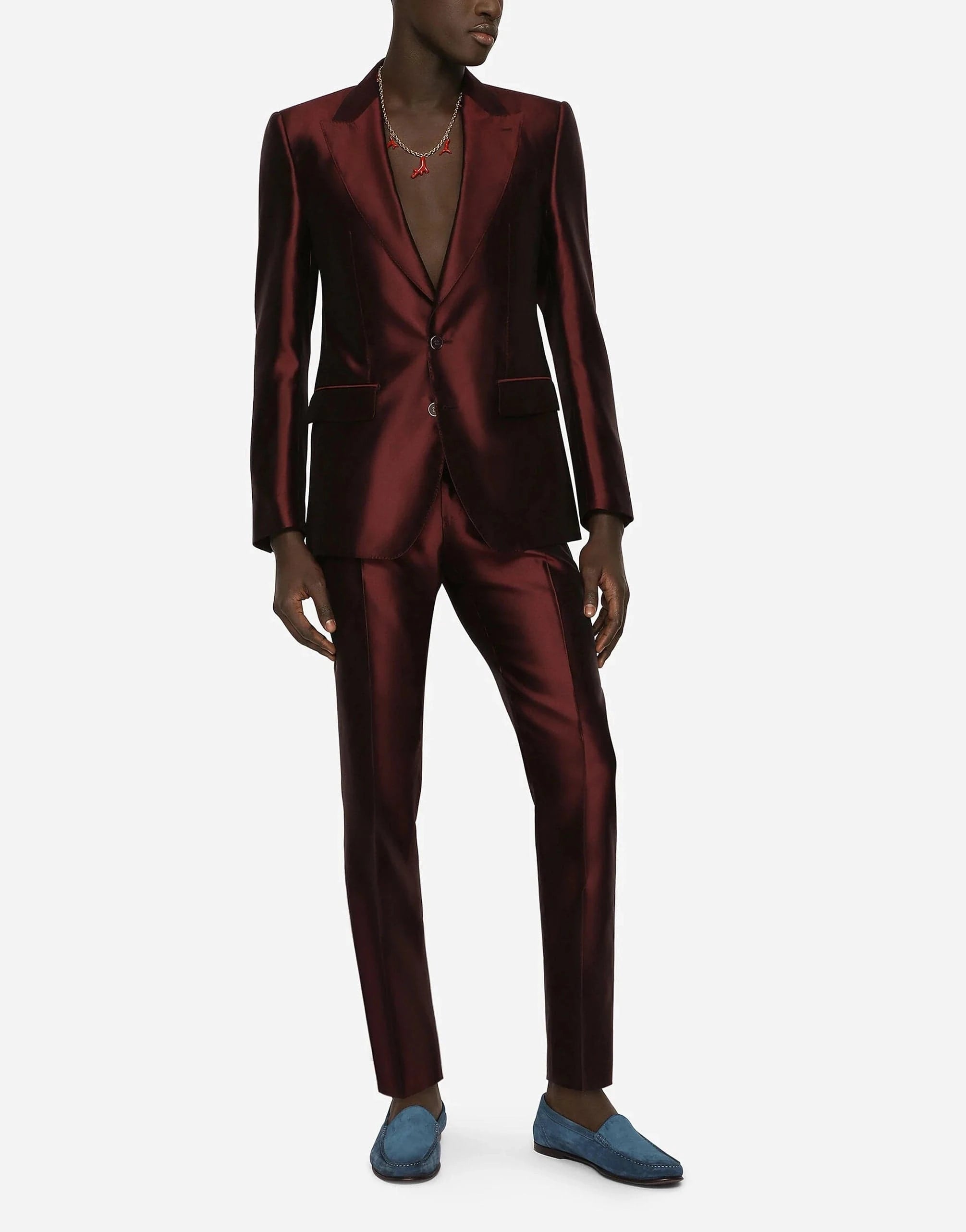 Dolce & Gabbana Mikado Silk Sicilia-Fit Suit