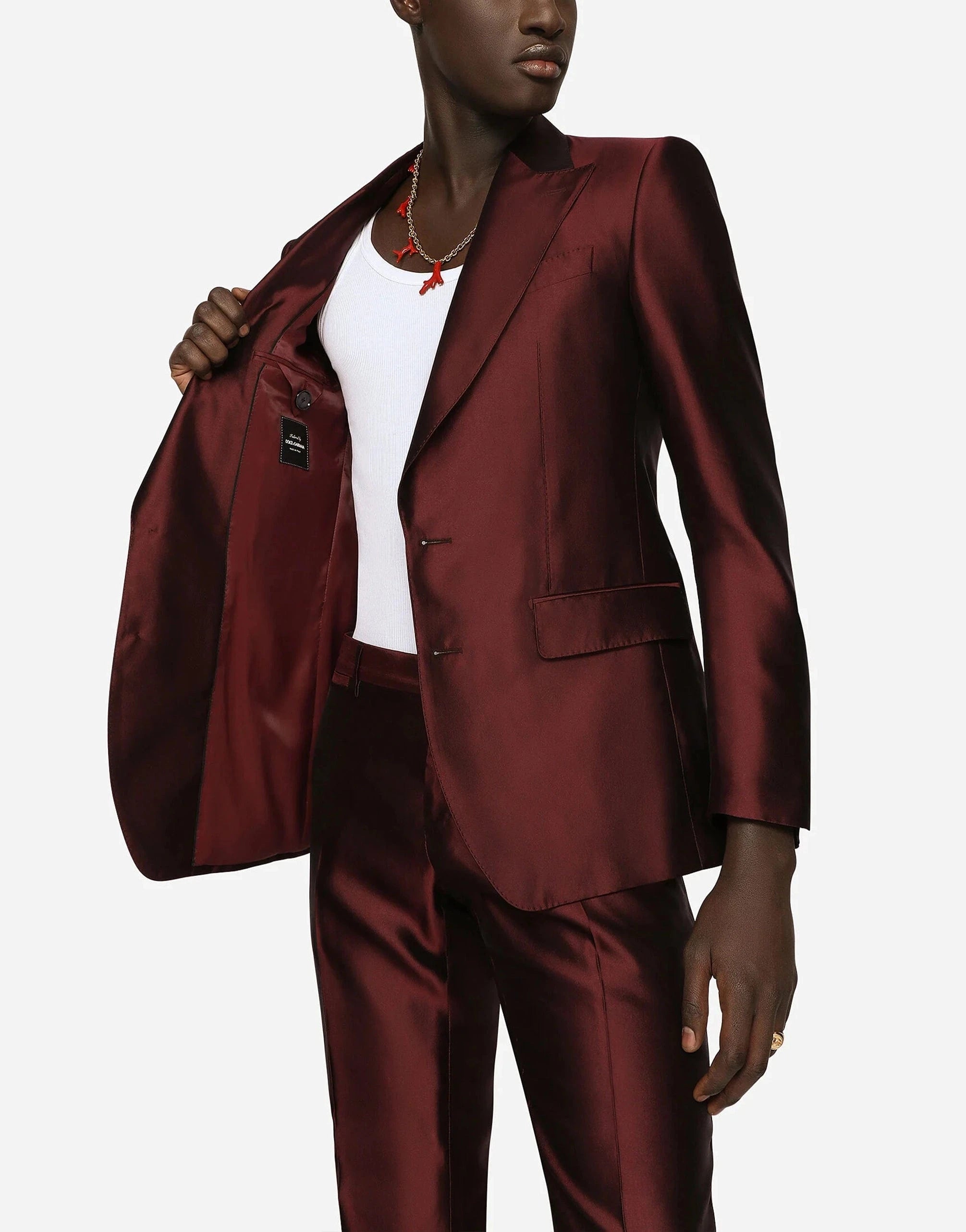 Dolce & Gabbana Mikado Silk Sicilia-Fit Suit