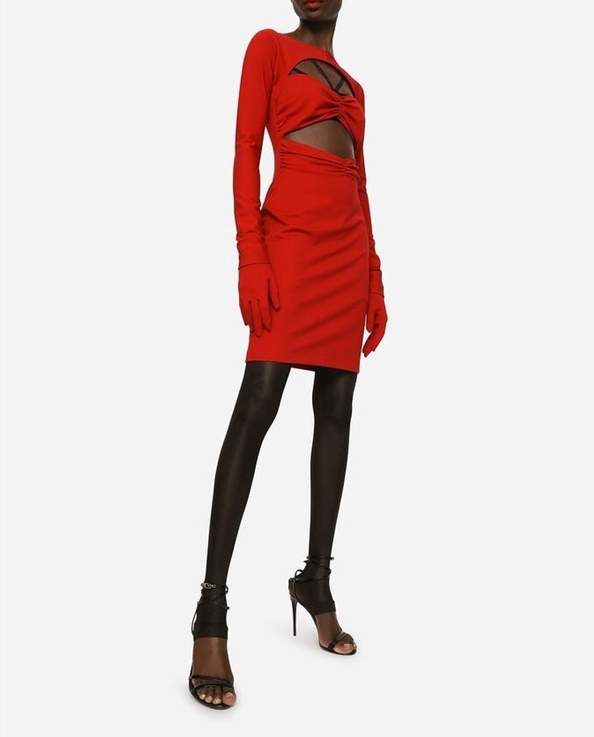 Dolce & Gabbana Milan Rib Mini Dress - alternate view
