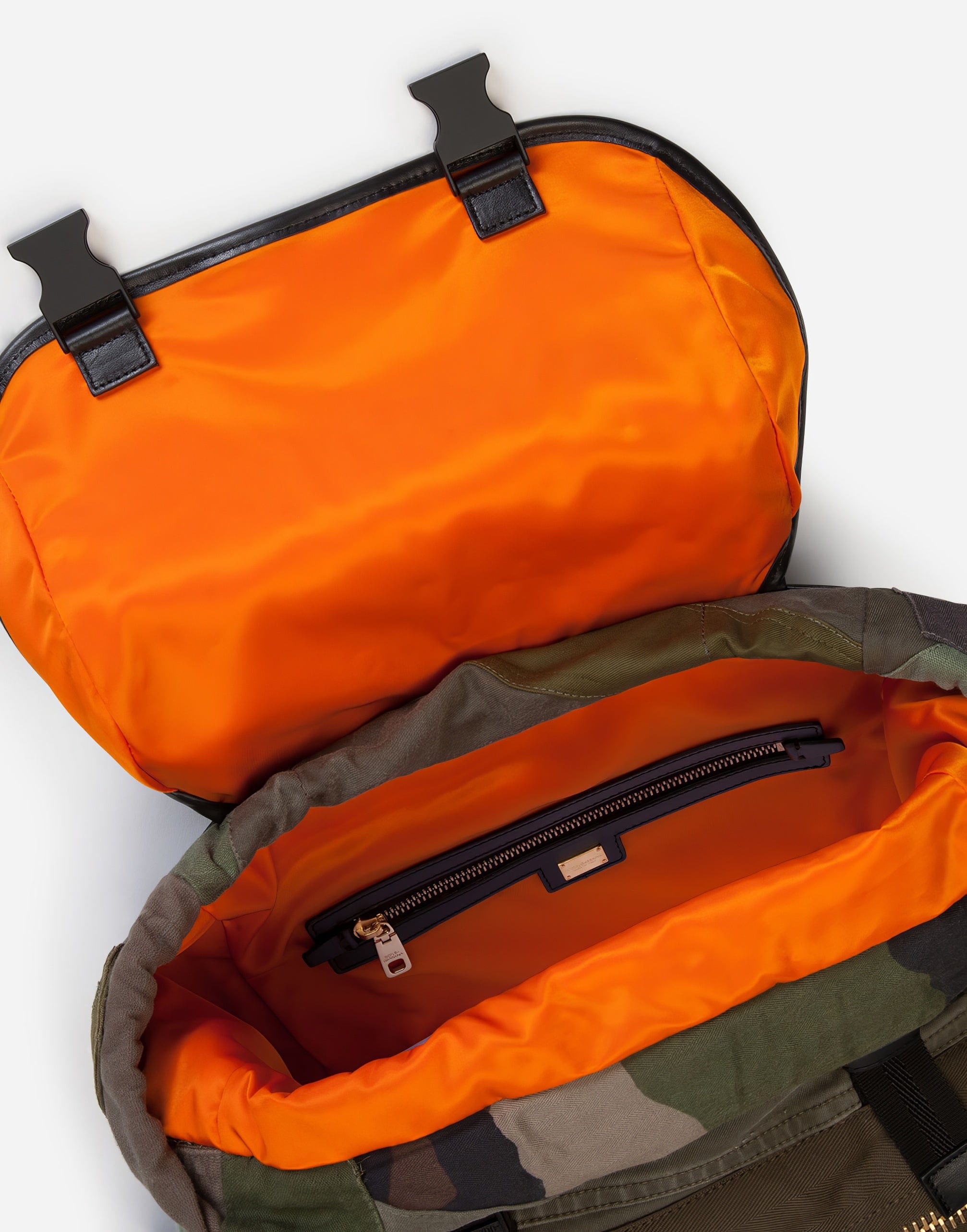 Dolce & Gabbana Military Canvas Backpack