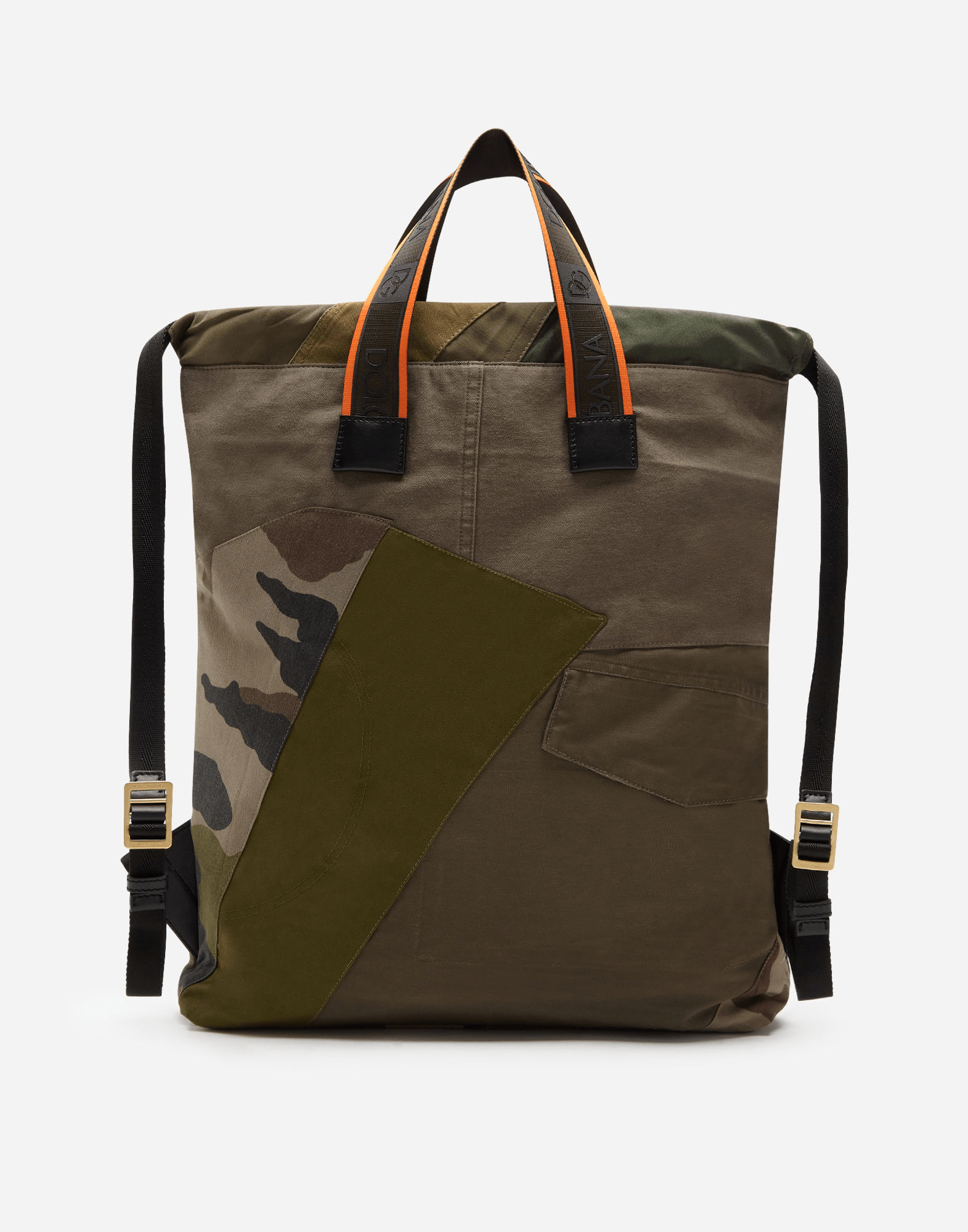 Dolce & Gabbana Military Patch Street Backpack