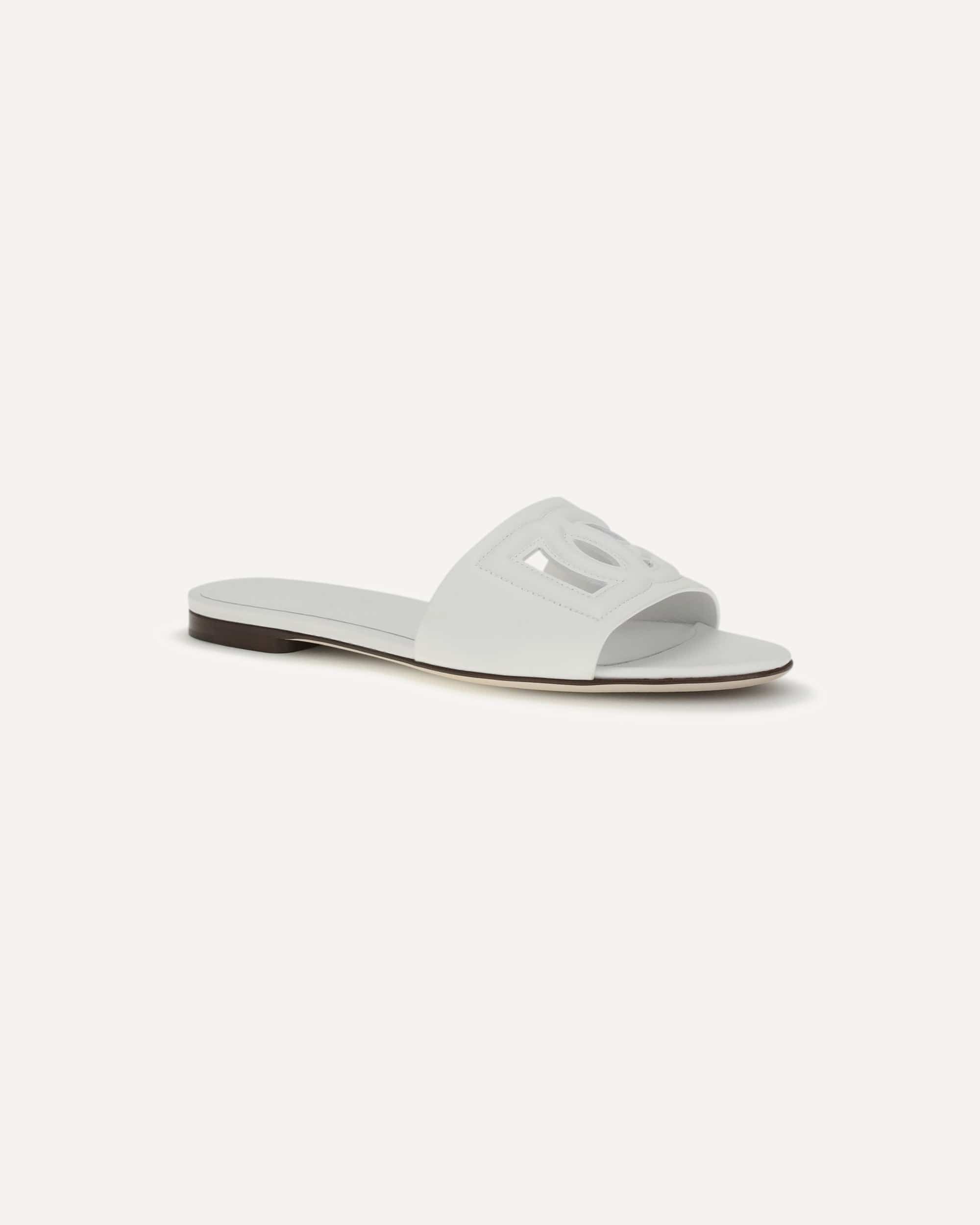 Dolce & Gabbana Millenials Leather Sandals