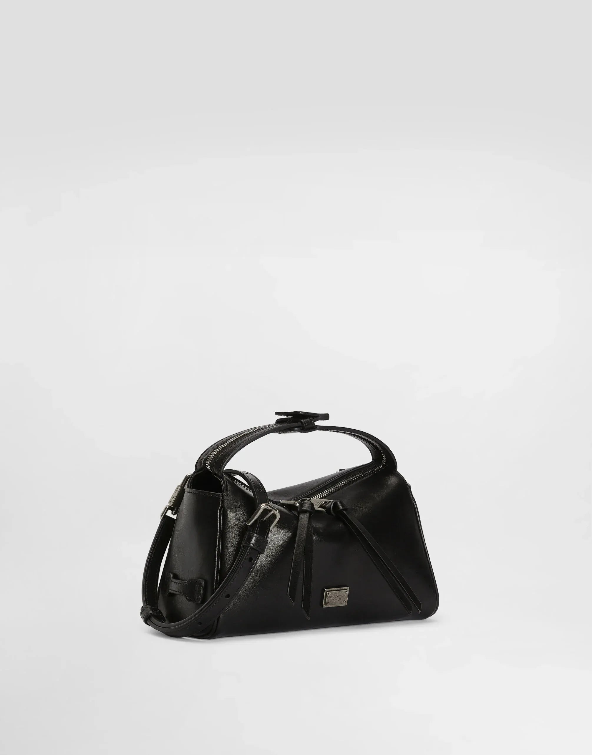 Dolce & Gabbana Mini Vittoria Leather Handbag