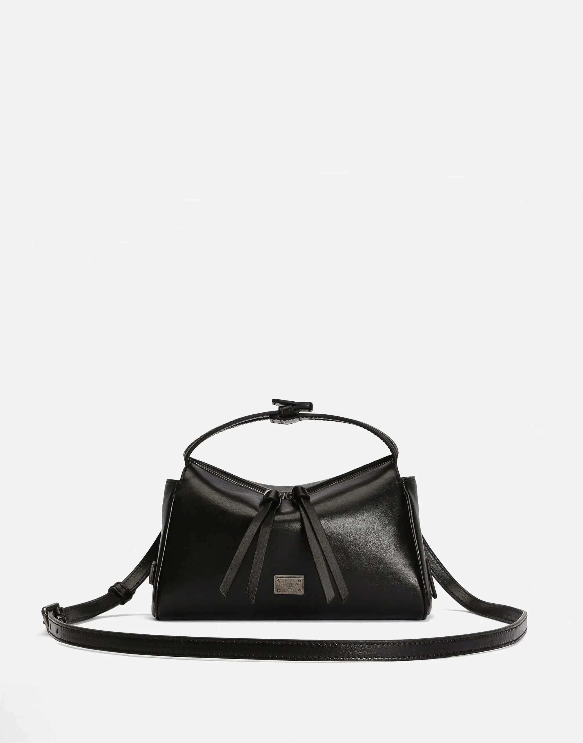 Dolce & Gabbana Mini Vittoria Leather Handbag