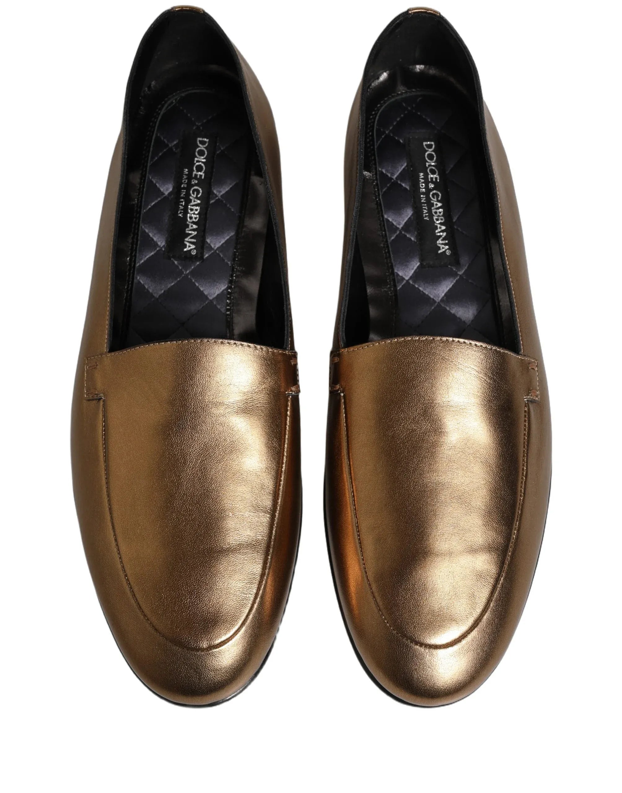 Dolce & Gabbana Dolce & Gabbana Minimalist DG Logo Detail Slip-On Loafers