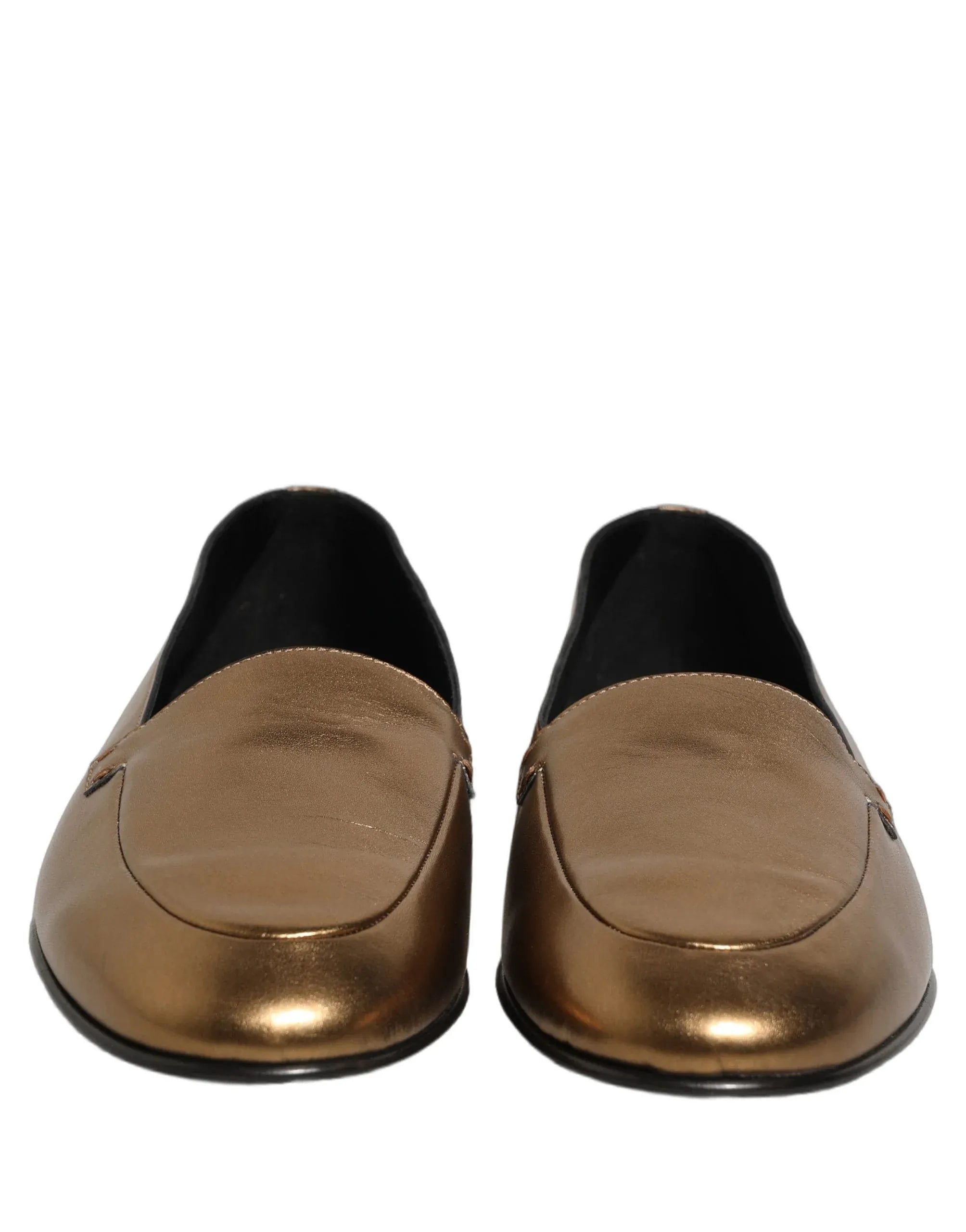 Dolce & Gabbana Dolce & Gabbana Minimalist DG Logo Detail Slip-On Loafers