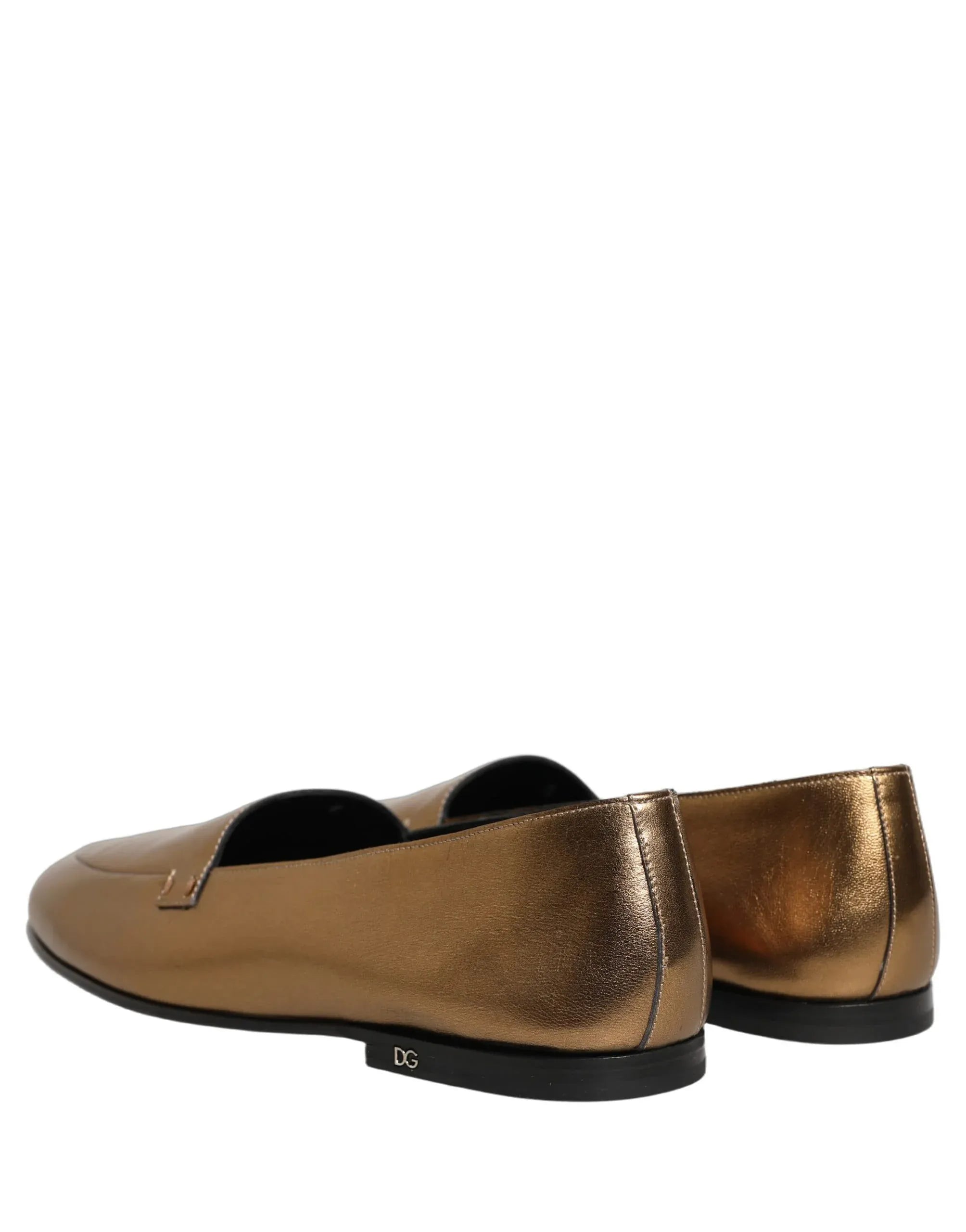 Dolce & Gabbana Dolce & Gabbana Minimalist DG Logo Detail Slip-On Loafers