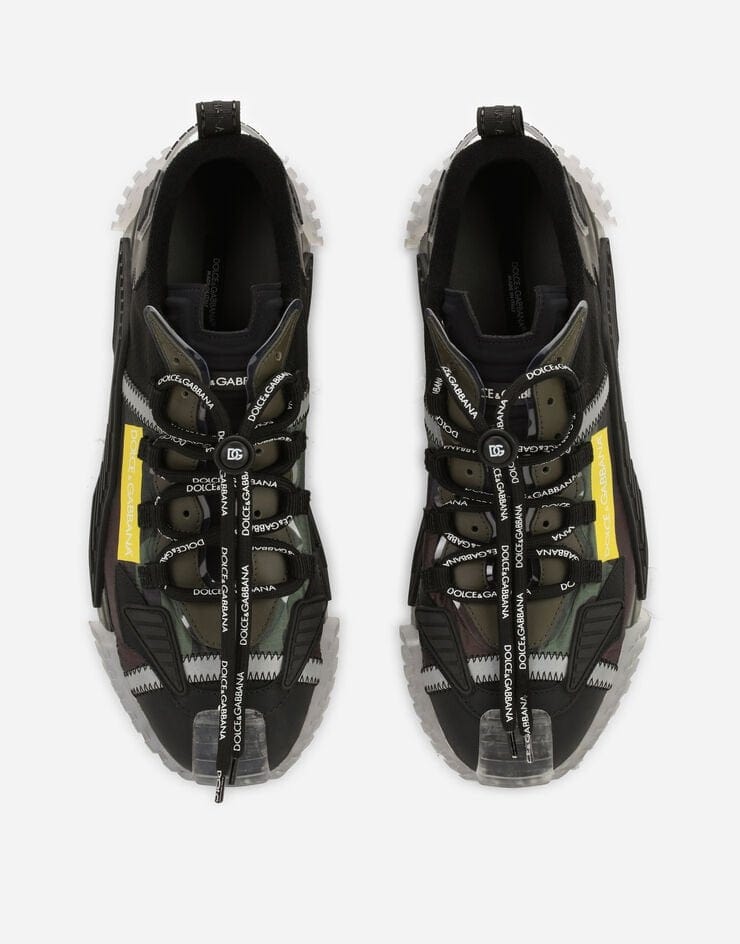 Dolce & Gabbana Mixed-Material NS1 Sneakers