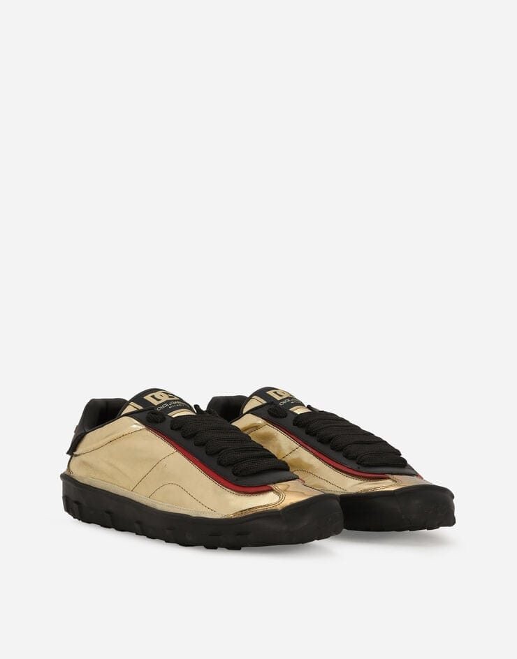 Dolce & Gabbana Mixed-Material Old Runner Sneakers