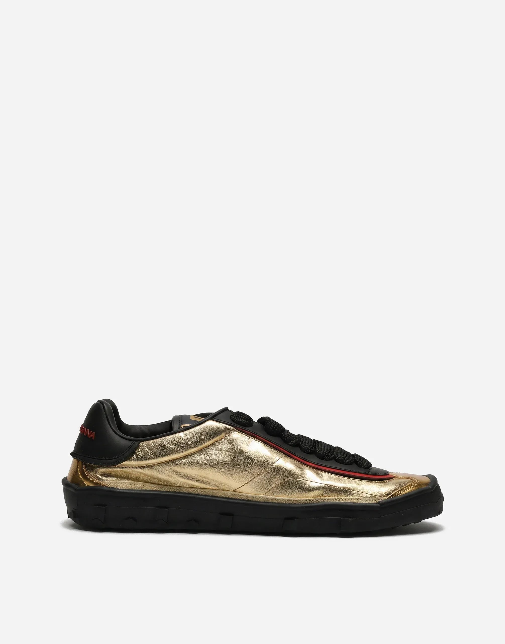 Dolce & Gabbana Mixed-Material Runner Sneakers