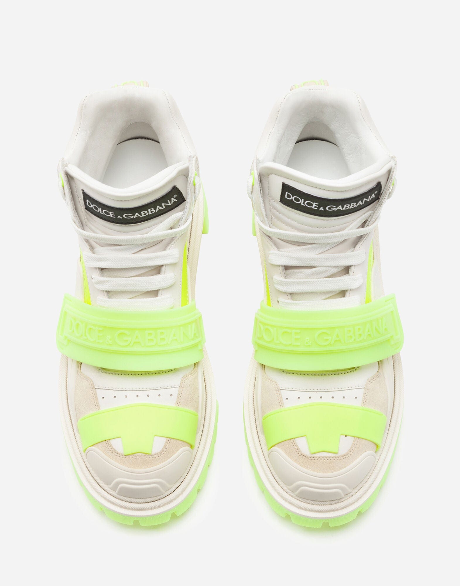 Dolce & Gabbana Mixed-Material Trekking Boots