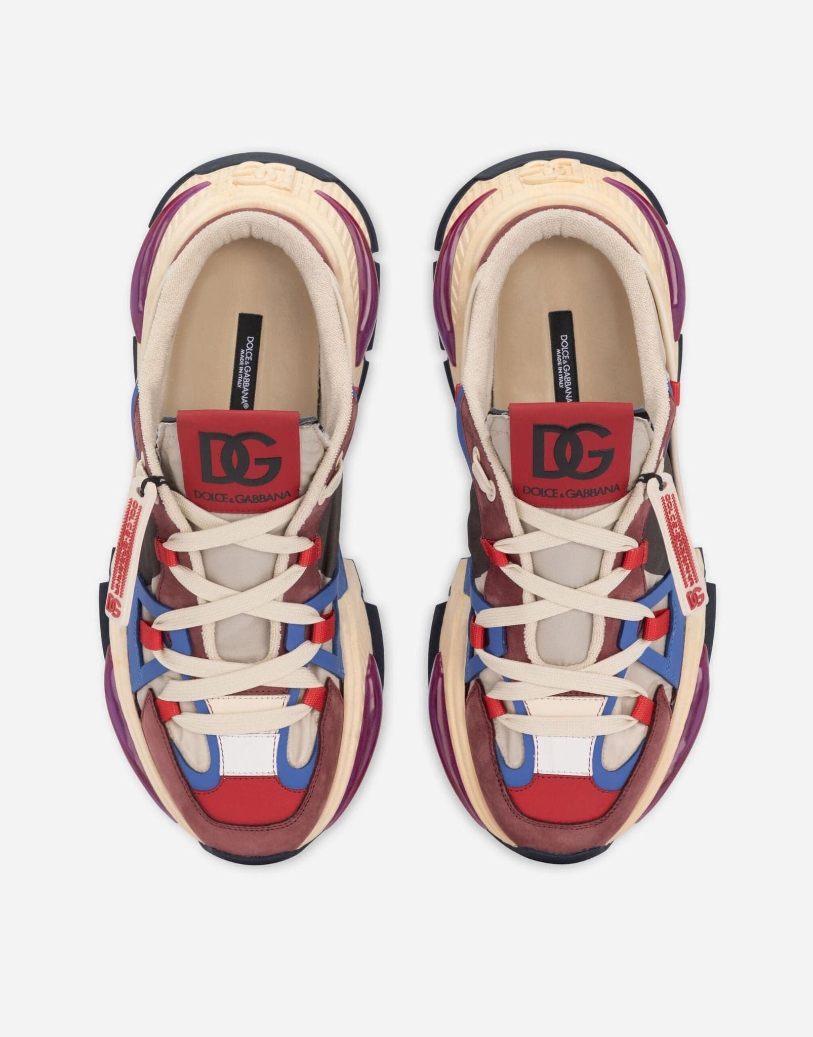 Dolce & Gabbana Dolce & Gabbana Mixed-Materials Airmaster Sneakers