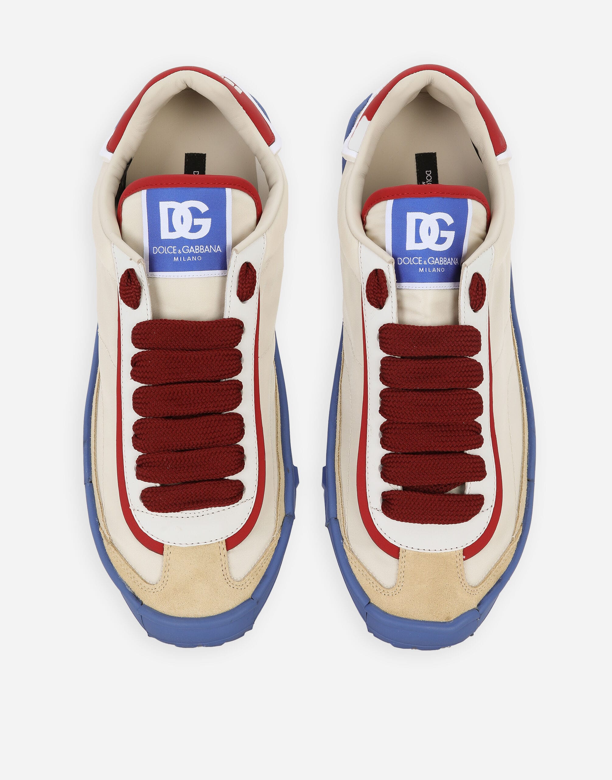 Dolce & Gabbana Dolce & Gabbana Mixed-Materials Old Runner Sneakers