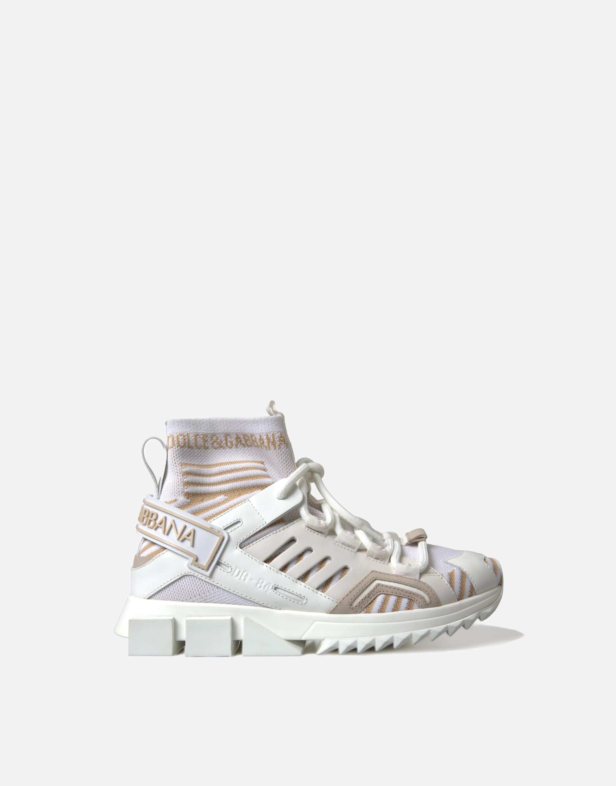 Dolce & Gabbana Mixed-Materials Sorrento Sneakers