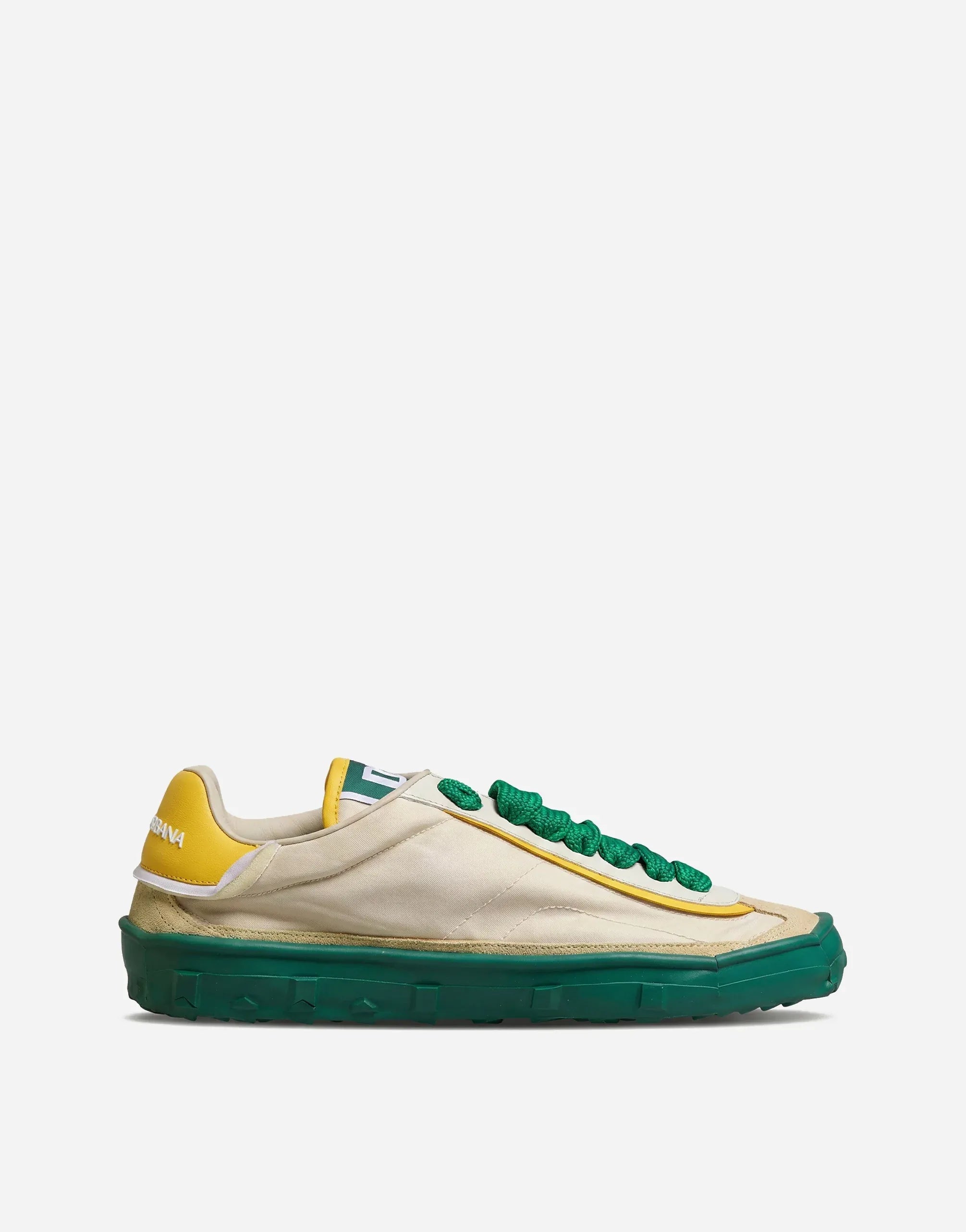 Dolce & Gabbana Mixed-Materials Vintage Runner Sneakers