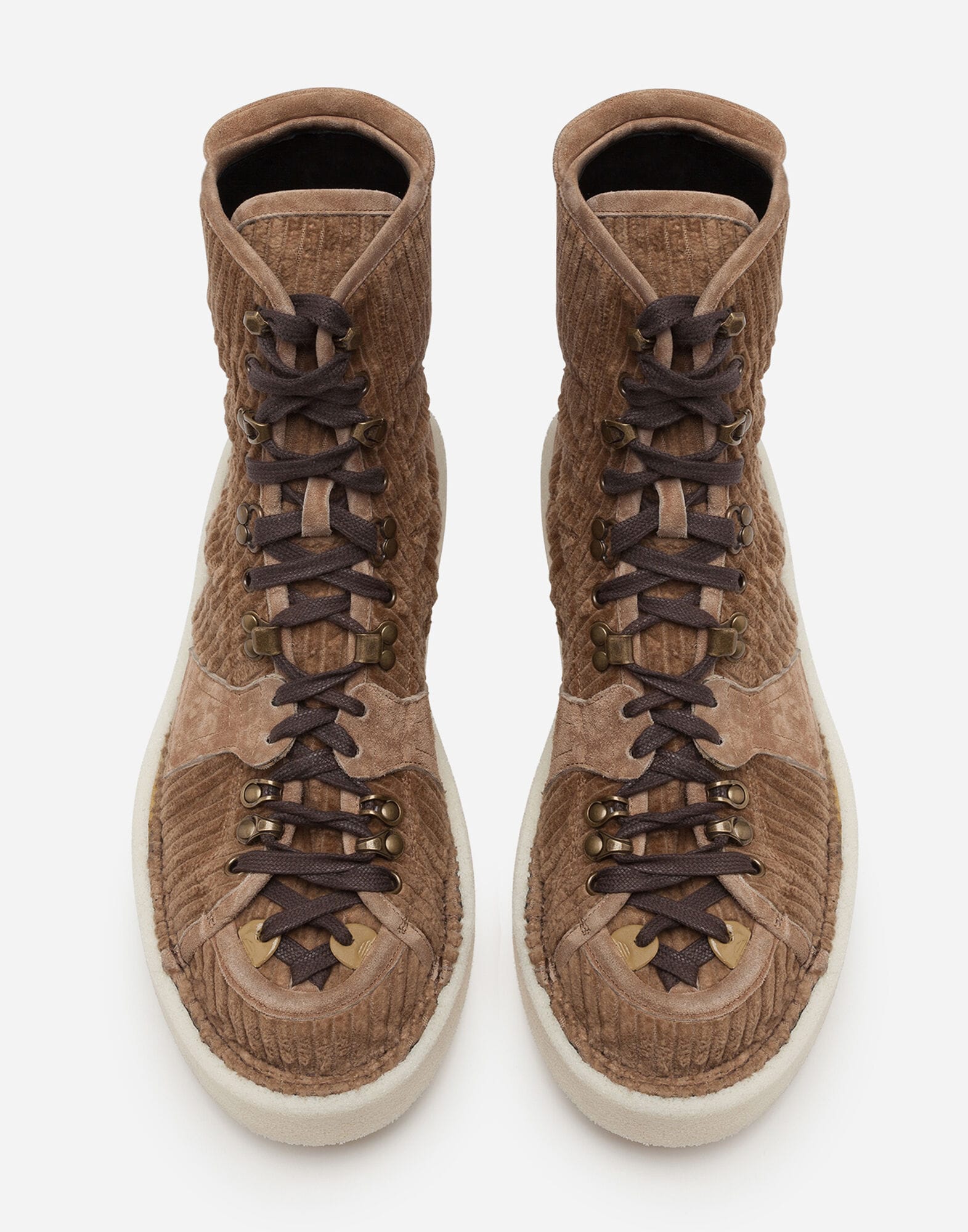 Dolce & Gabbana Modigliani Corduroy Ankle Boots
