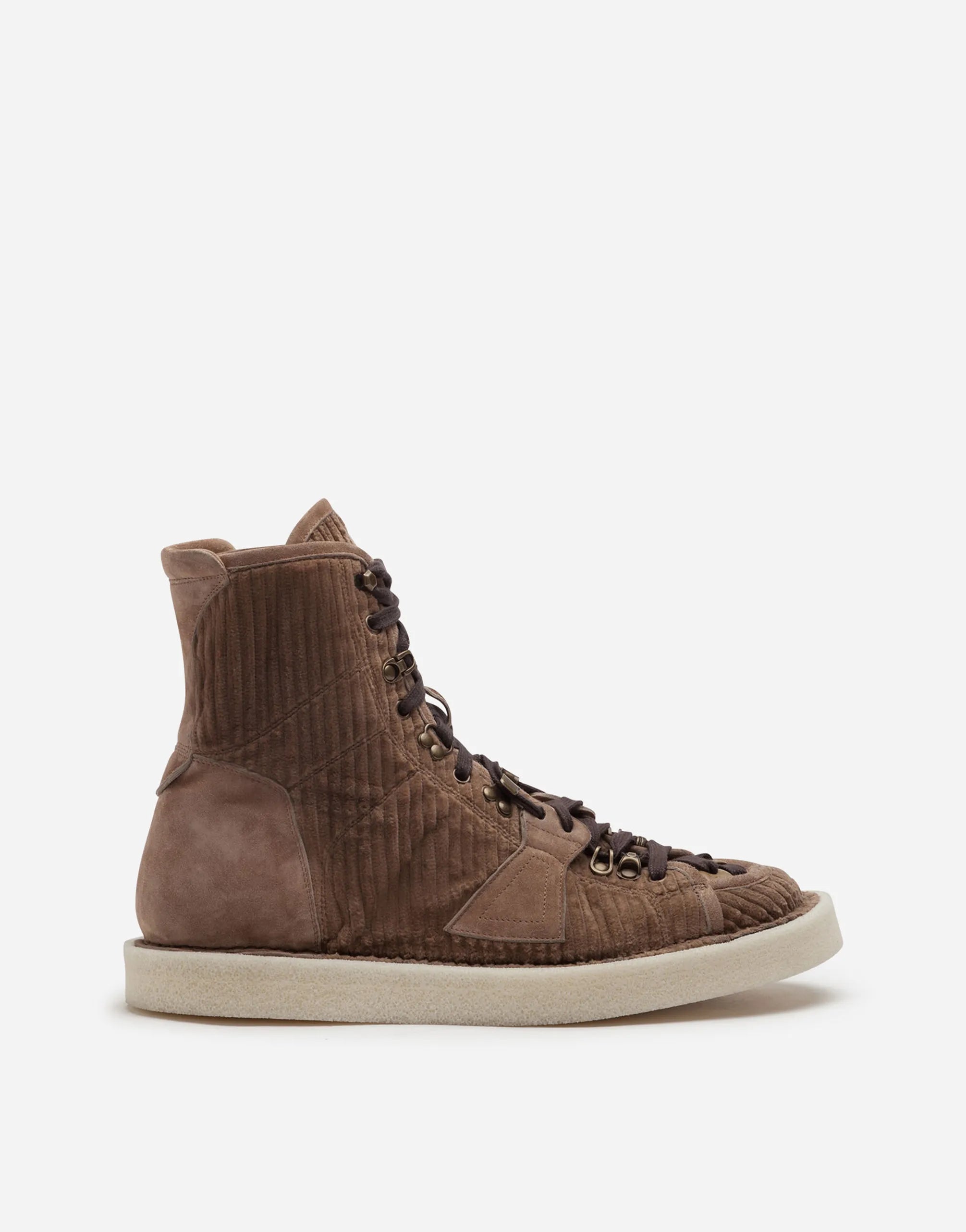 Dolce & Gabbana Modigliani Corduroy Ankle Boots