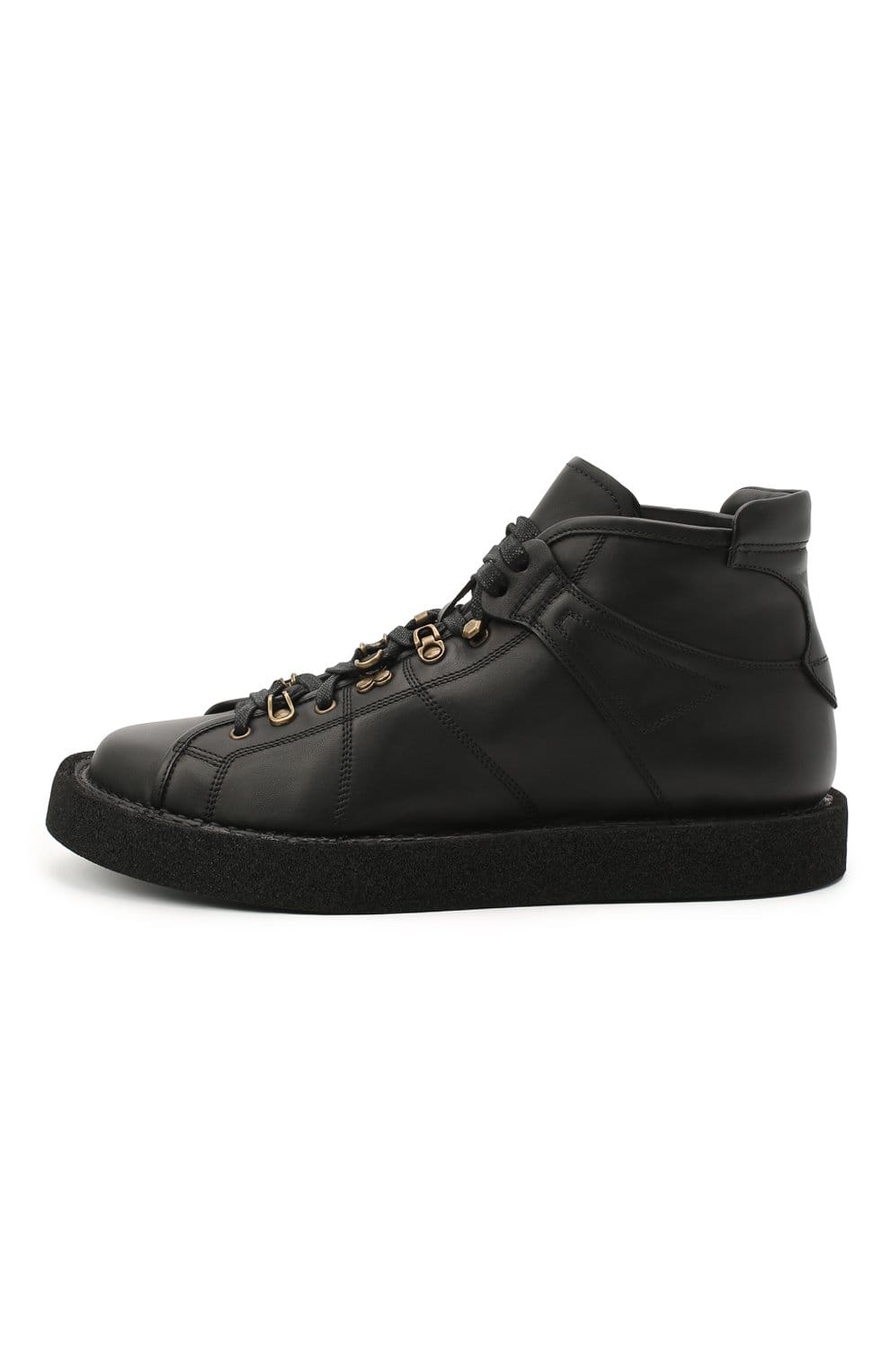 Dolce & Gabbana Modigliani Leather Ankle Boots
