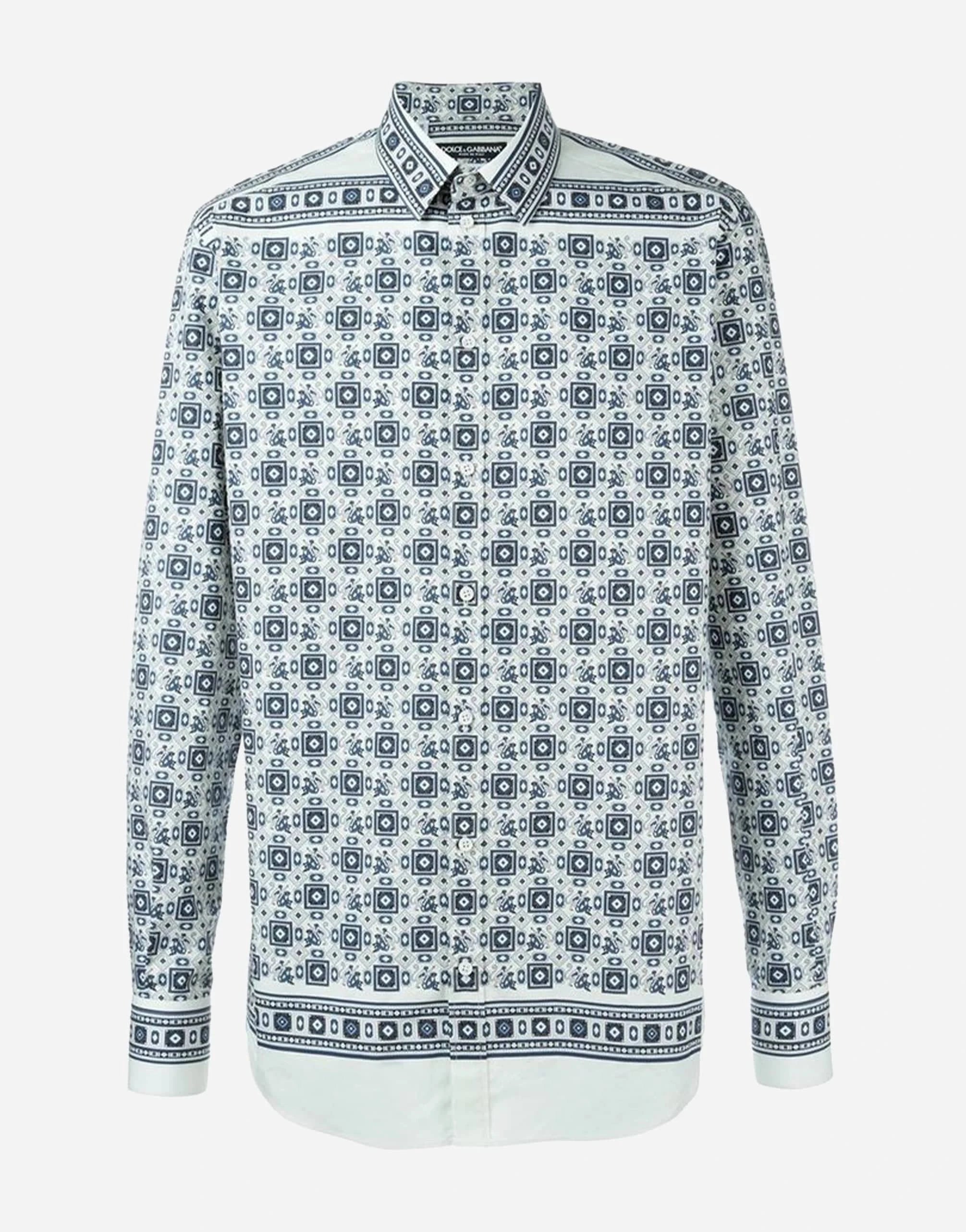 Dolce & Gabbana Monkey Tie Print Shirt