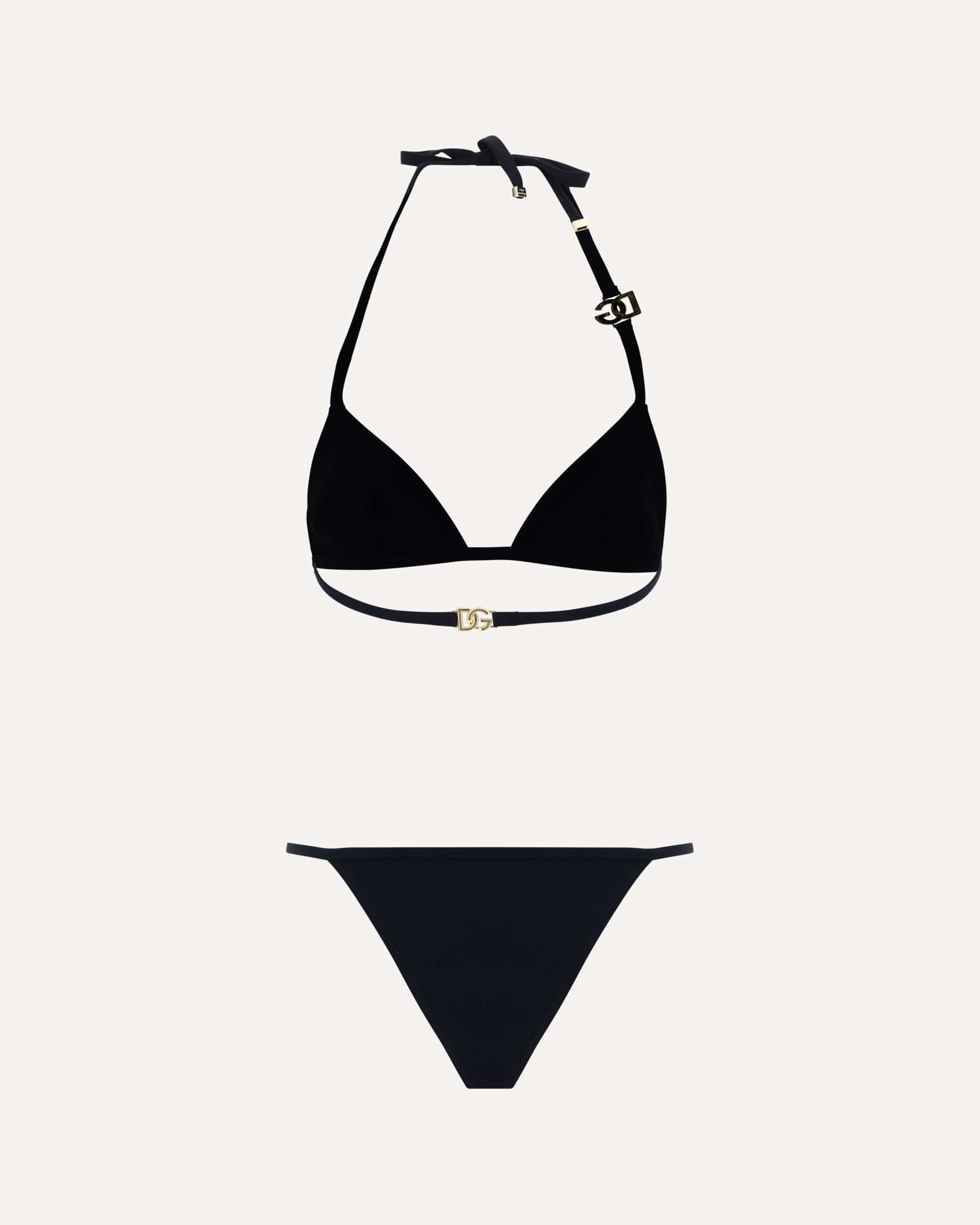 Dolce & Gabbana Monochrome Brazilian Bikini Swimsuit - alternate view