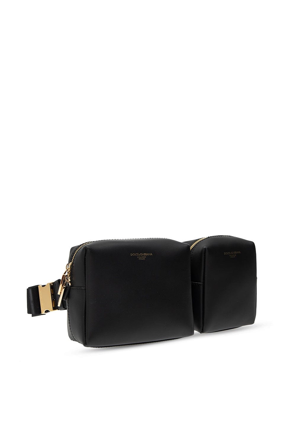 Dolce & Gabbana Monreale Leather Logo Belt Bag