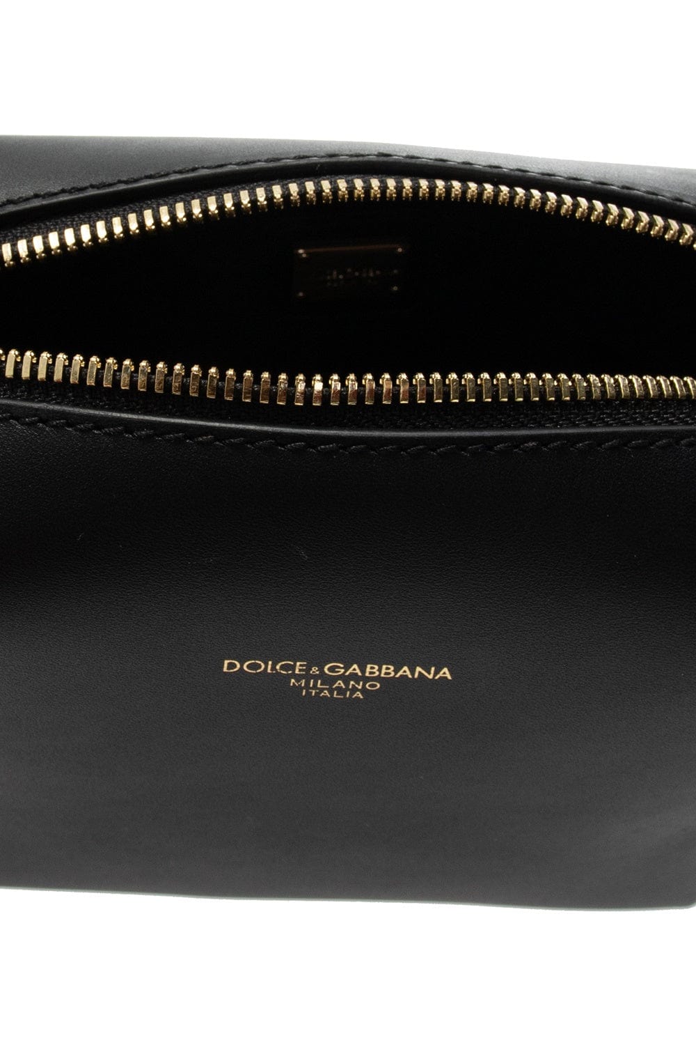 Dolce & Gabbana Monreale Leather Logo Belt Bag