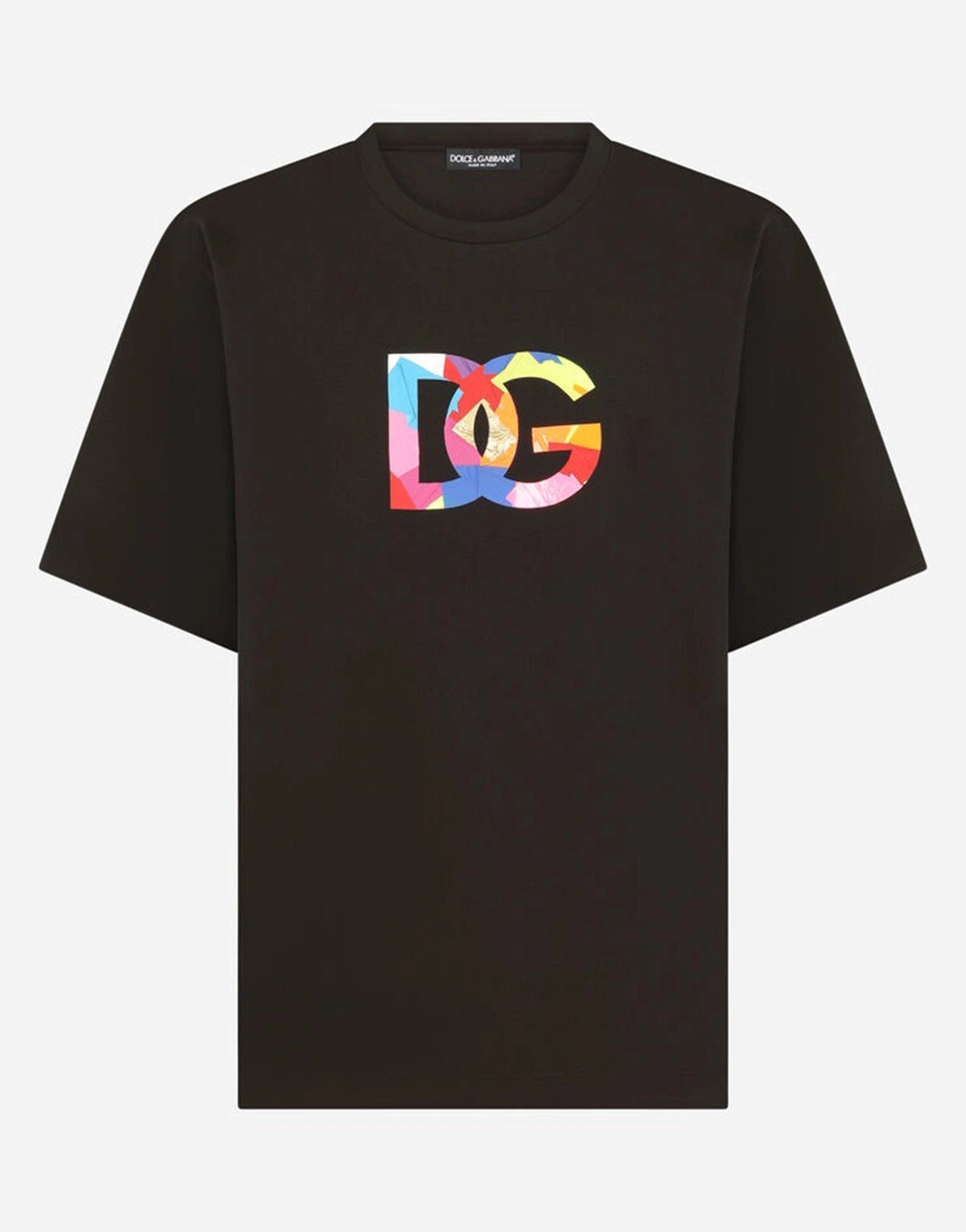 Dolce & Gabbana Multi-Colored DG Patch T-Shirt