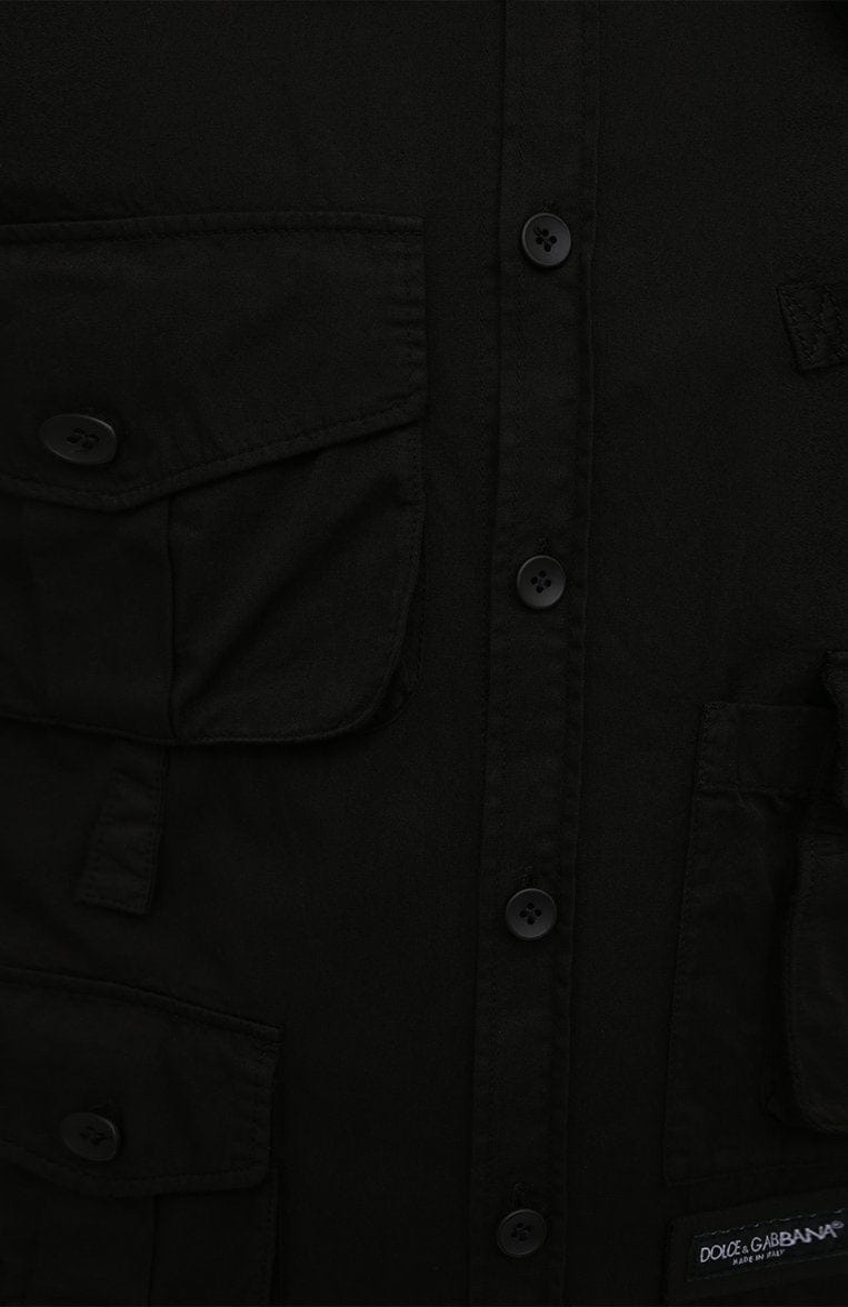 Dolce & Gabbana Multi-Pocket Cargo Utility Shirt