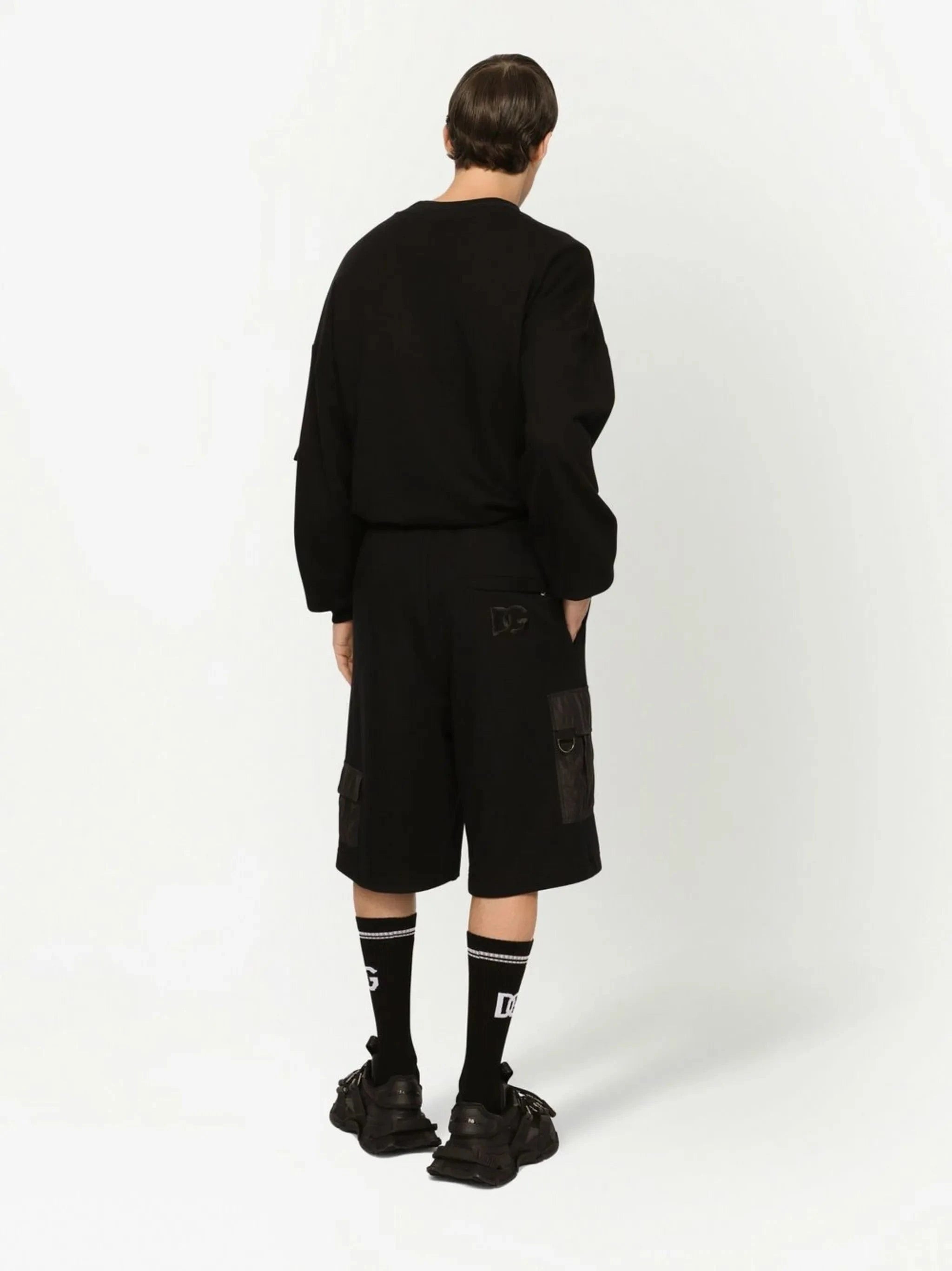 Dolce & Gabbana Multi-Pocket Drawstring Shorts