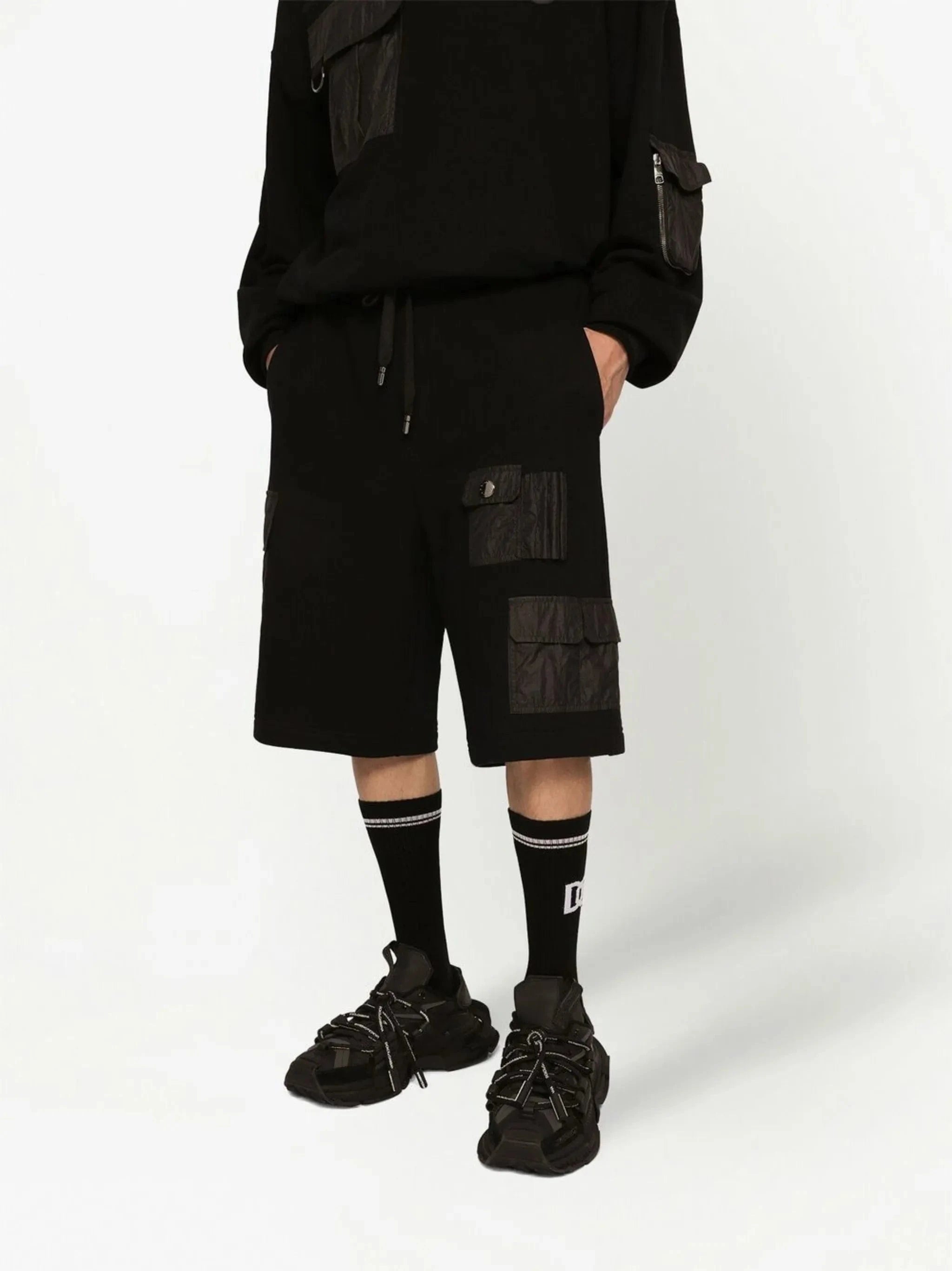 Dolce & Gabbana Multi-Pocket Drawstring Shorts