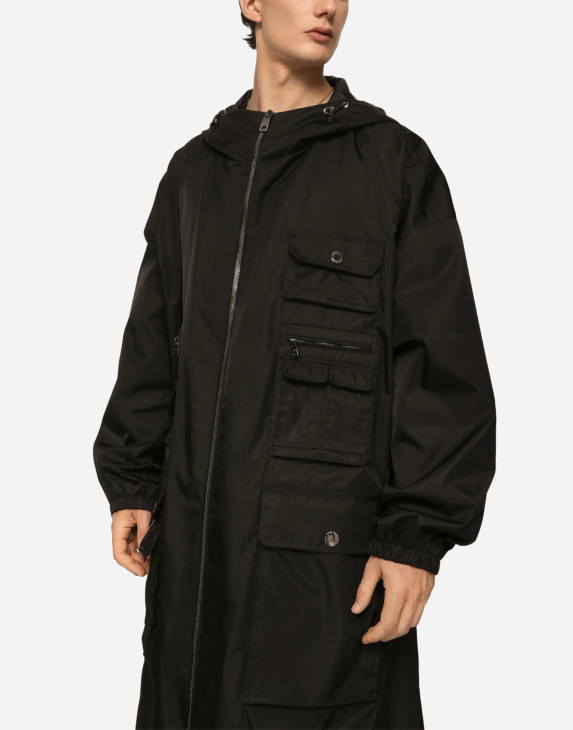 Dolce & Gabbana Multi-Pocket Trench Coat