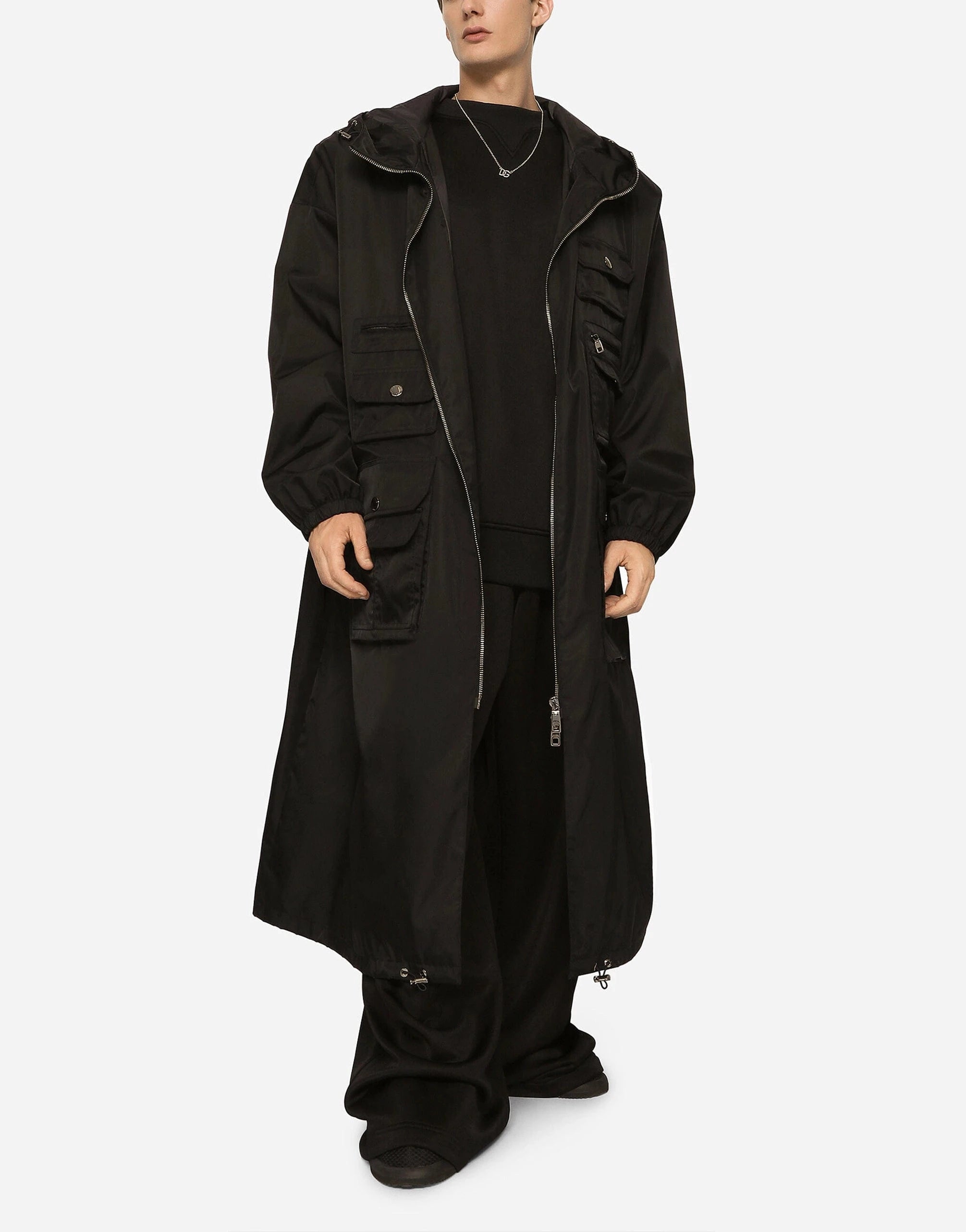 Dolce & Gabbana Multi-Pocket Trench Coat