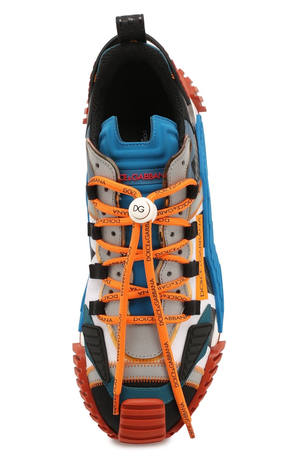 Dolce & Gabbana Dolce & Gabbana Multicolor Mixed-Materials NS1 Sneakers