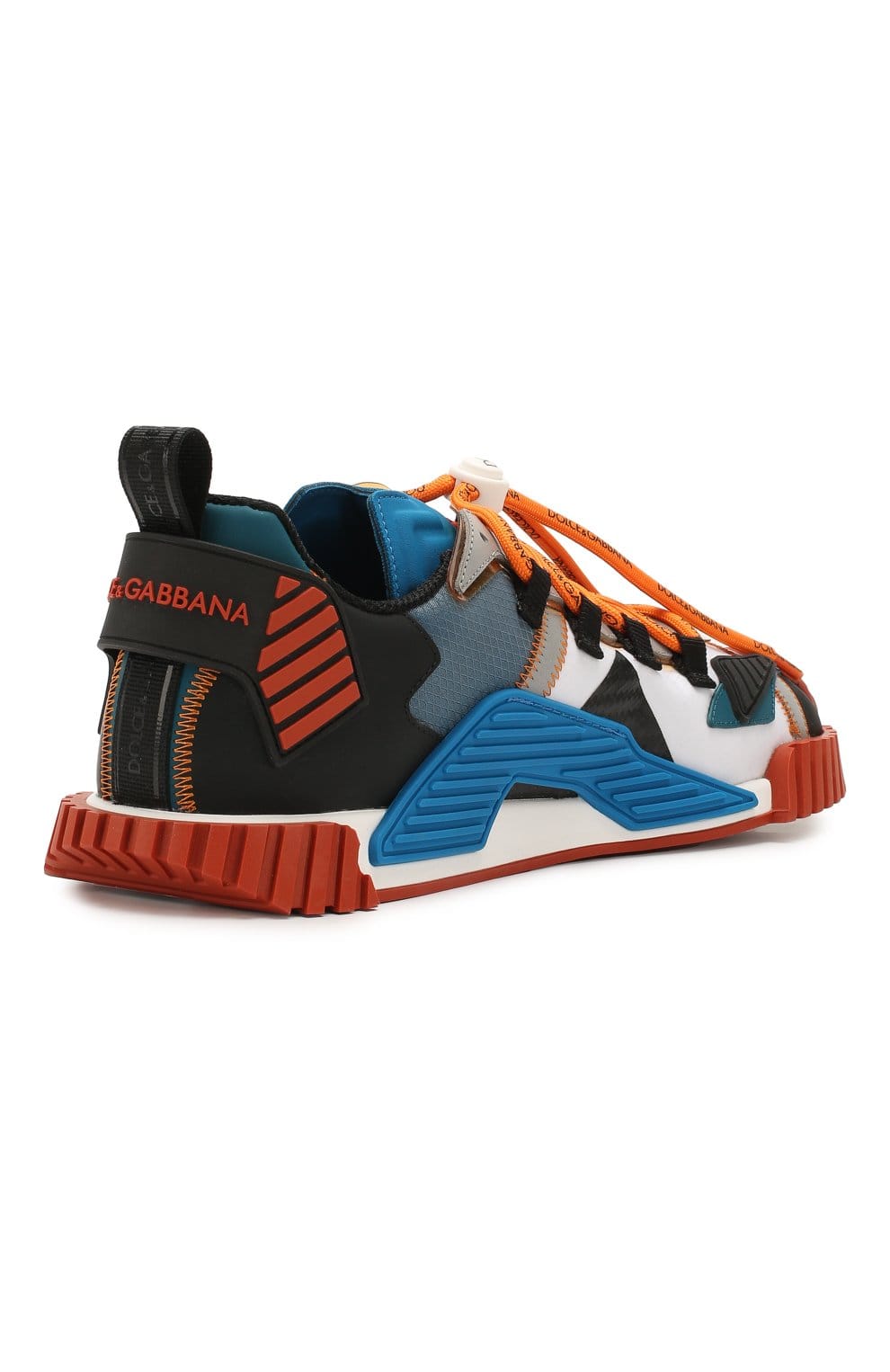 Dolce & Gabbana Dolce & Gabbana Multicolor Mixed-Materials NS1 Sneakers