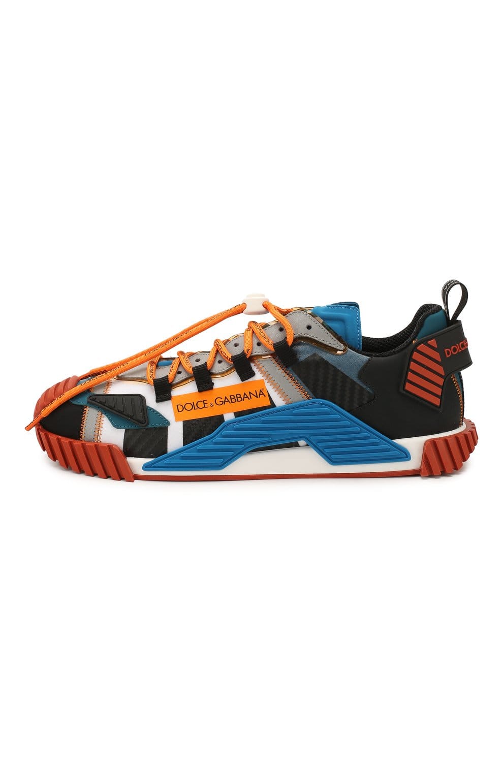 Dolce & Gabbana Dolce & Gabbana Multicolor Mixed-Materials NS1 Sneakers