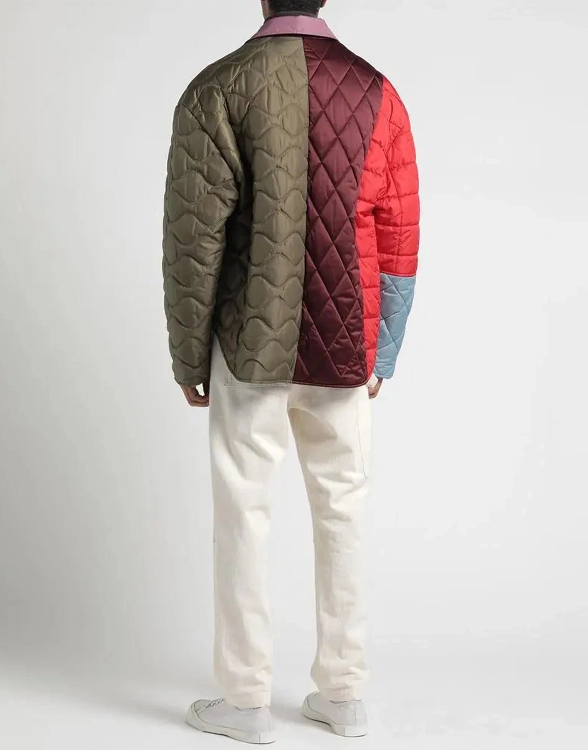 Dolce & Gabbana Multicolor Quilted Jacket