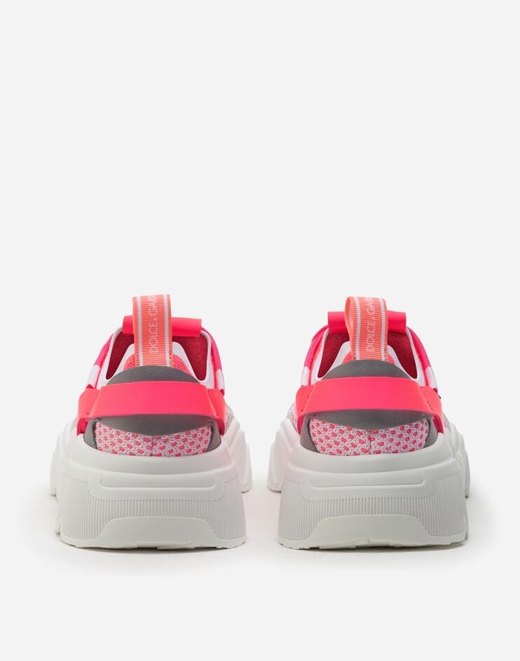 Dolce & Gabbana Multicolor Stretch Mesh Daymaster Sneakers