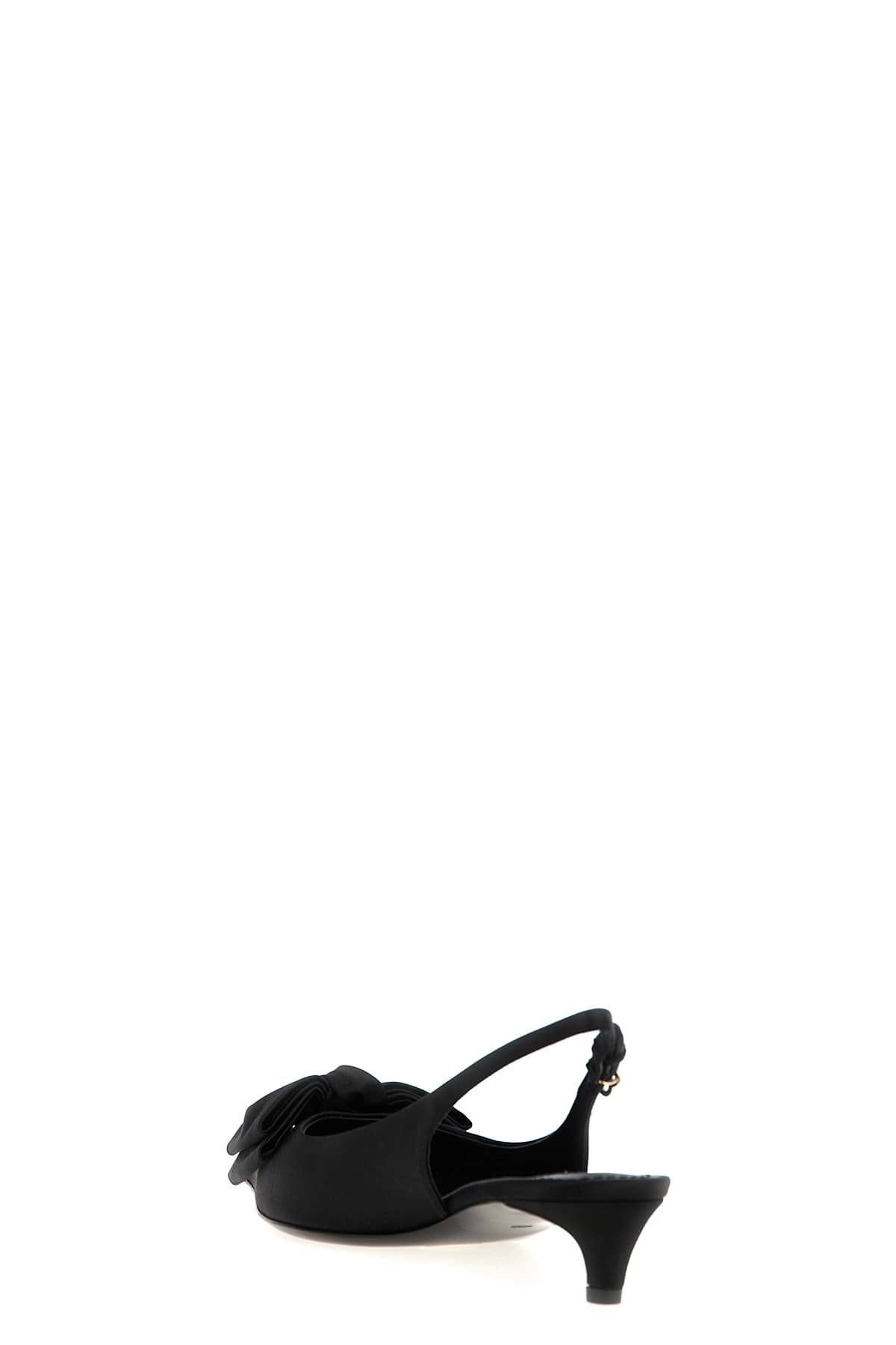 Dolce & Gabbana Dolce & Gabbana Mun Satin Slingback