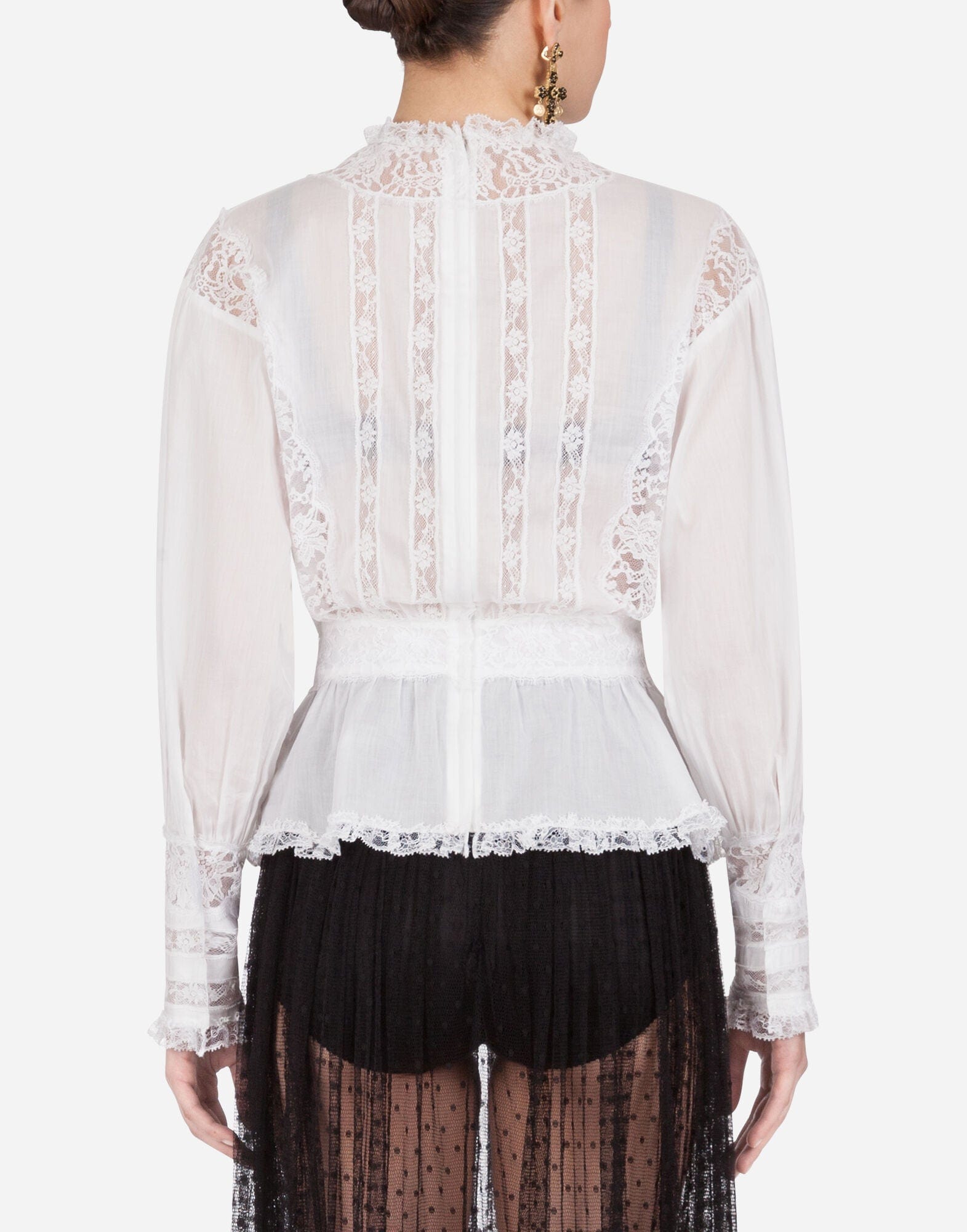 Dolce & Gabbana Muslin Lace Blouse