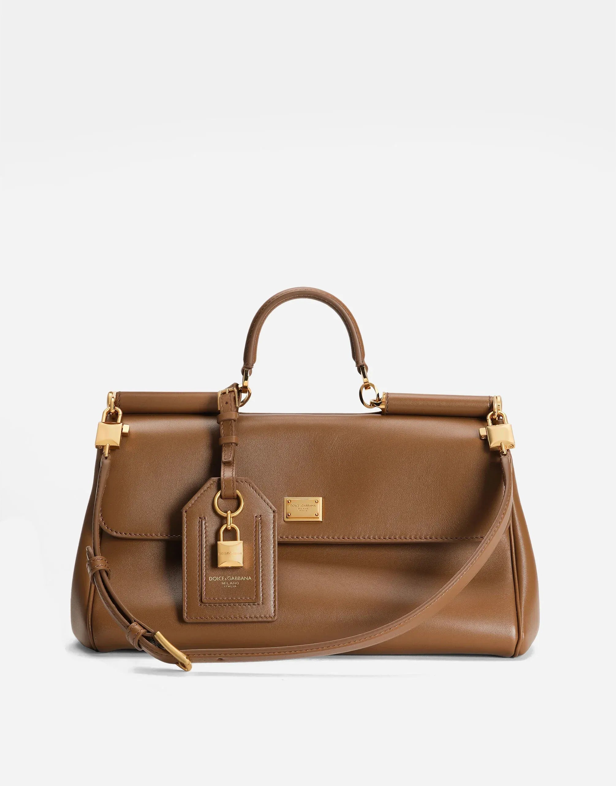 Dolce & Gabbana My Sicily Medium Plongé Handbag