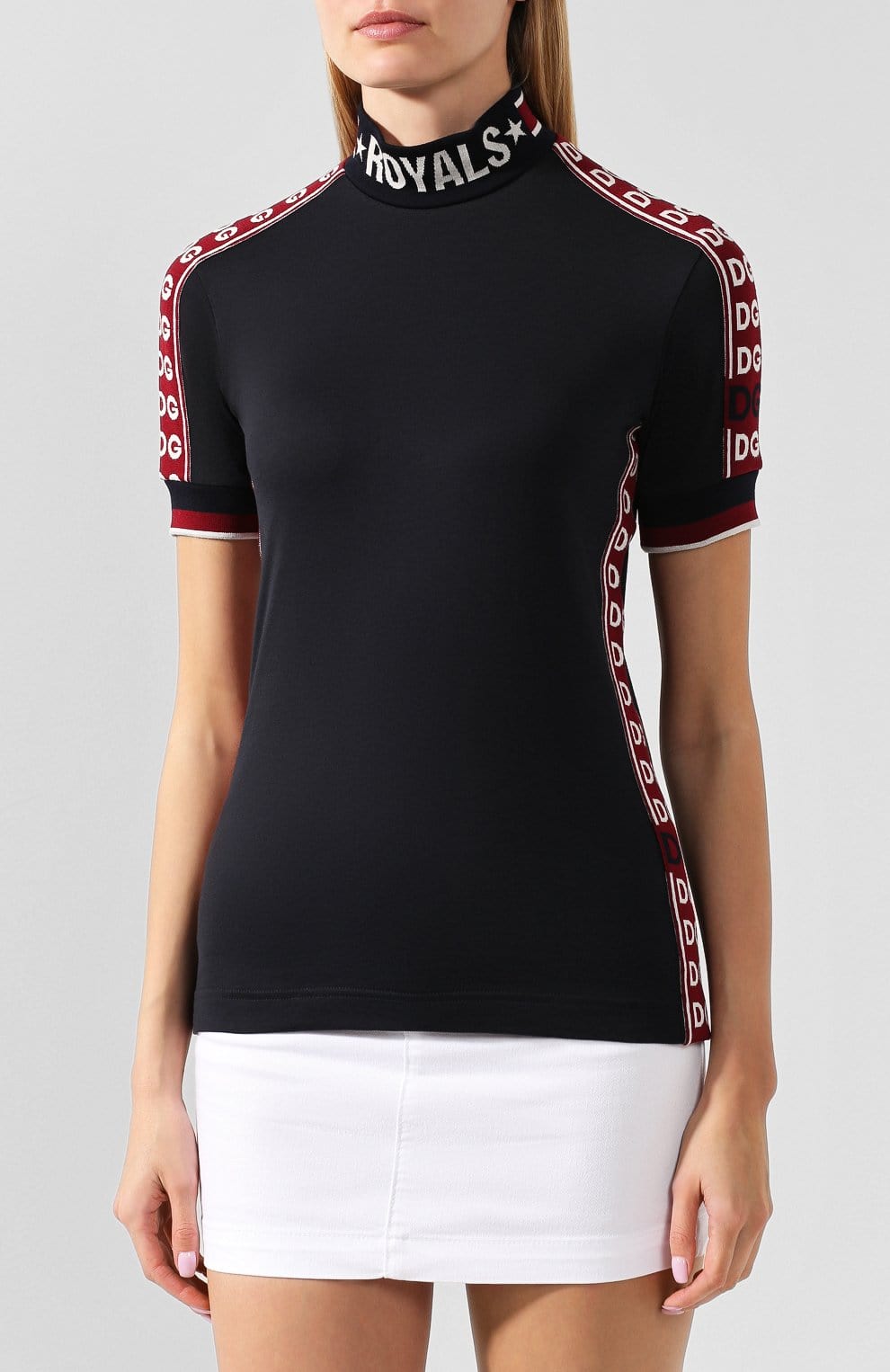 Dolce & Gabbana Logo Collar T-Shirt
