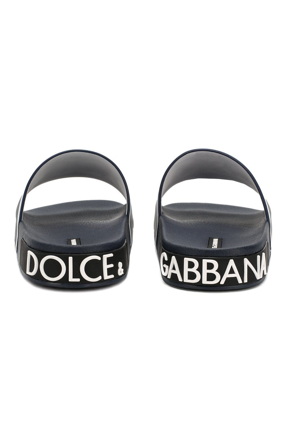 Dolce & Gabbana Navy Logo Slides