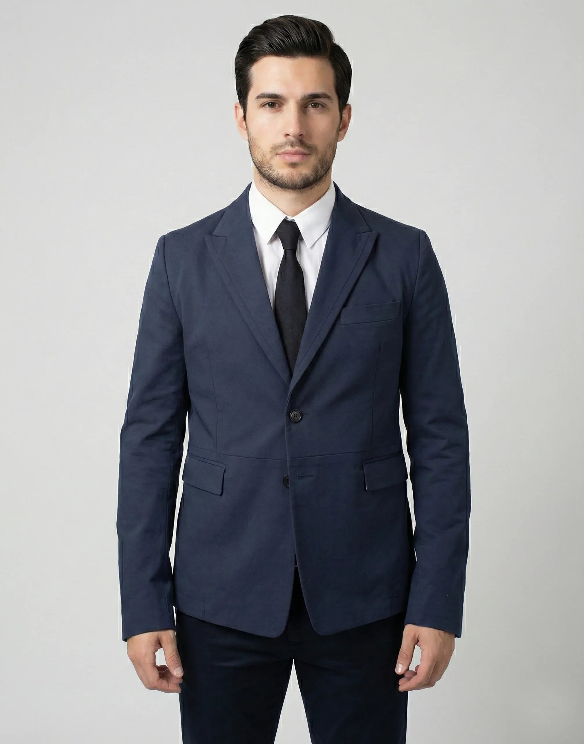 Dolce & Gabbana Navy Single-Breasted Blazer